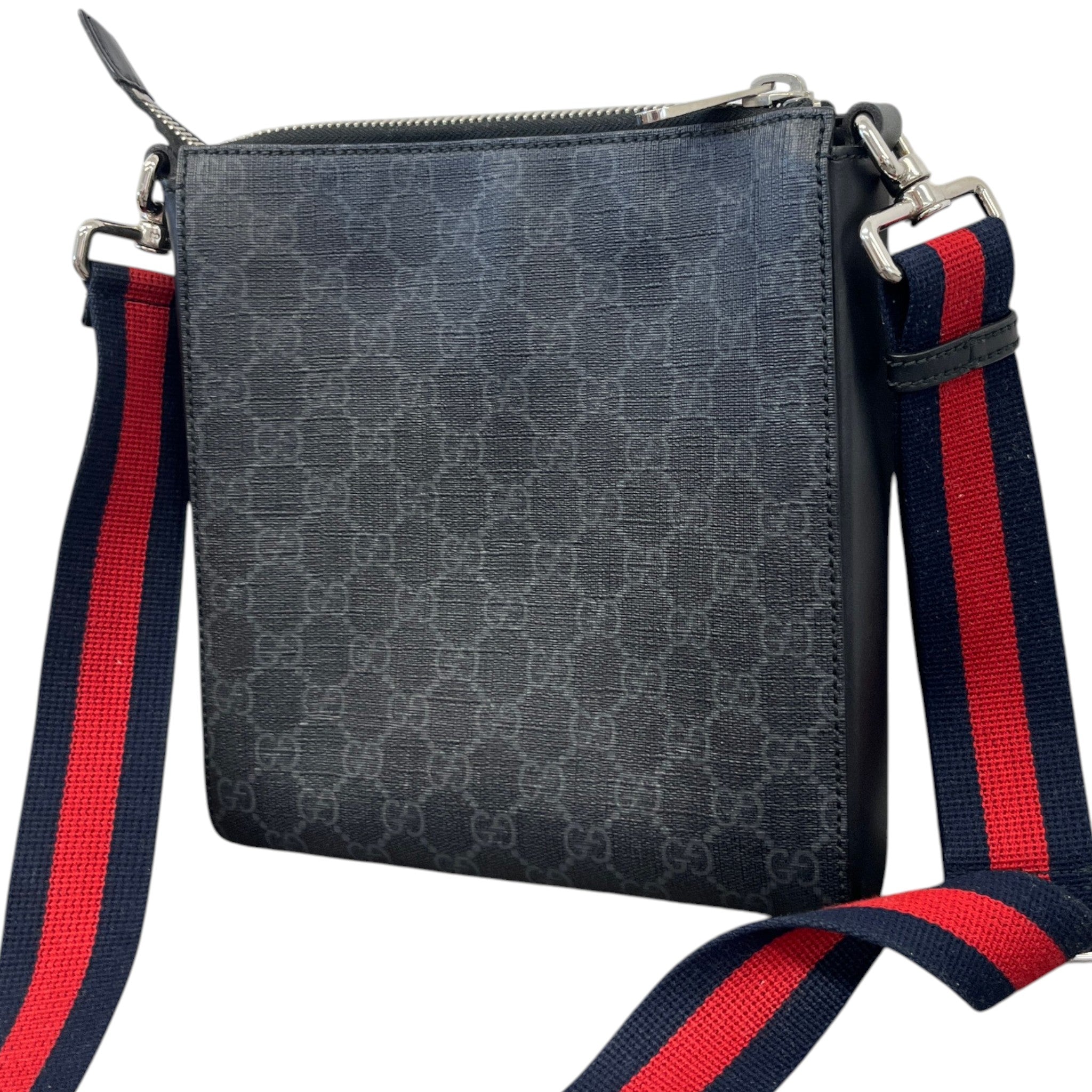 Men's Gg Supreme Messenger Bag Grey