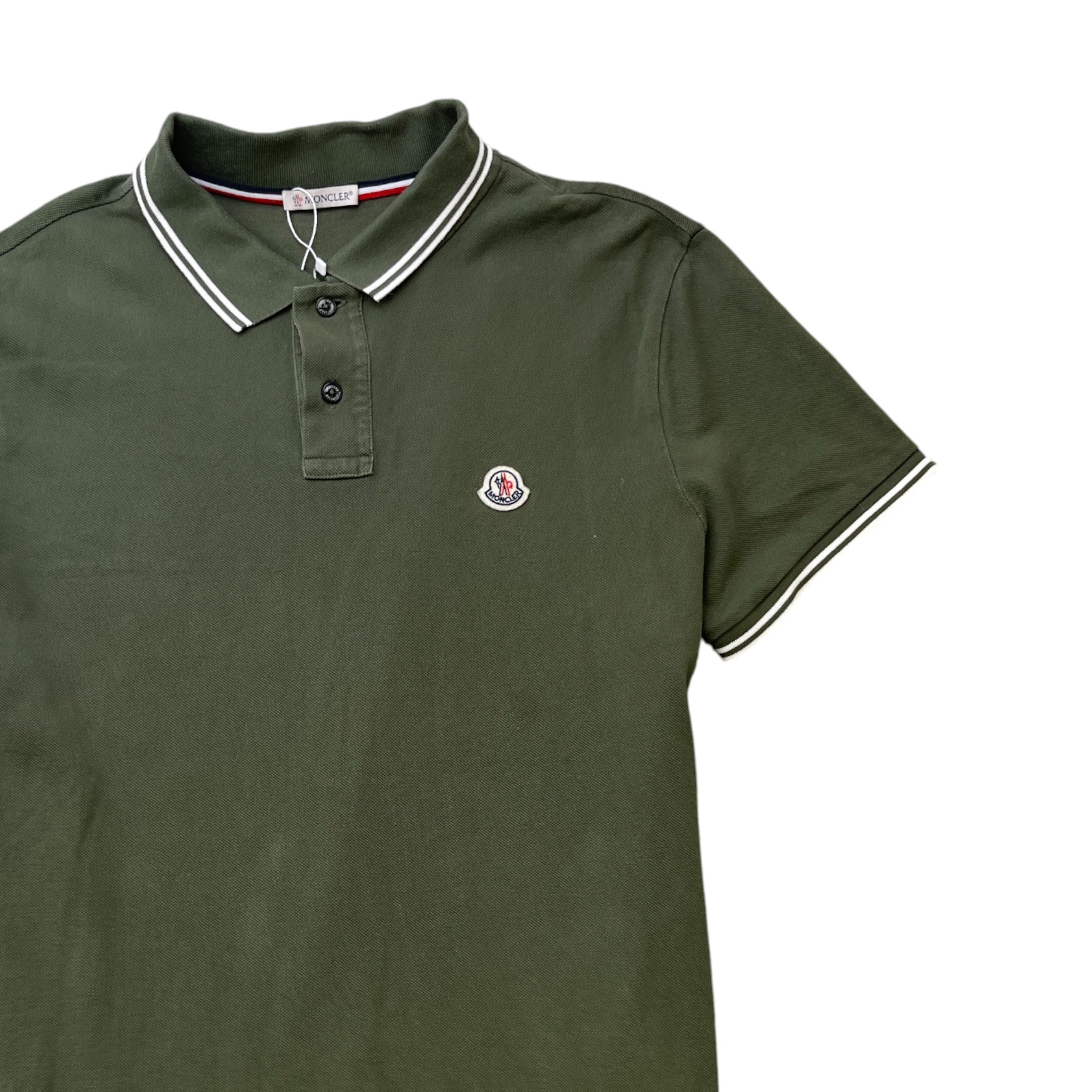 Men's Maglia Polo Shirt Khaki Size L