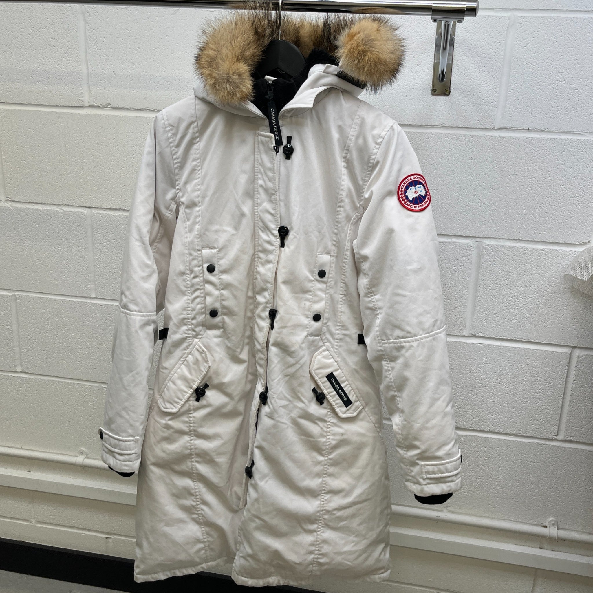 Women's Kensington Down Jacket White Size L