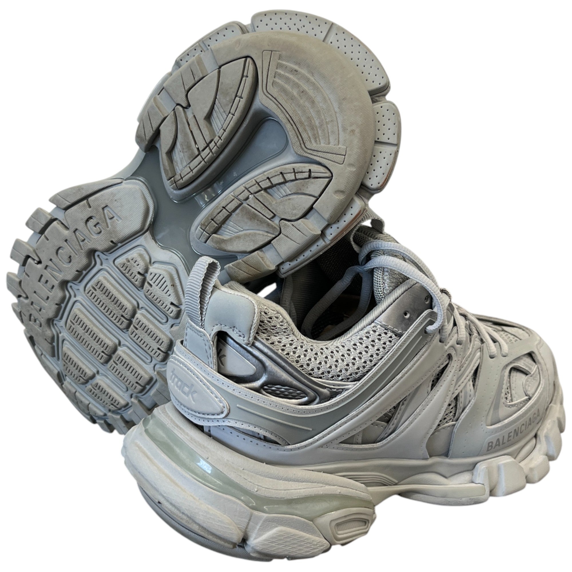 Women's Track Runner Low Trainers Grey Size EU 36 / UK 3