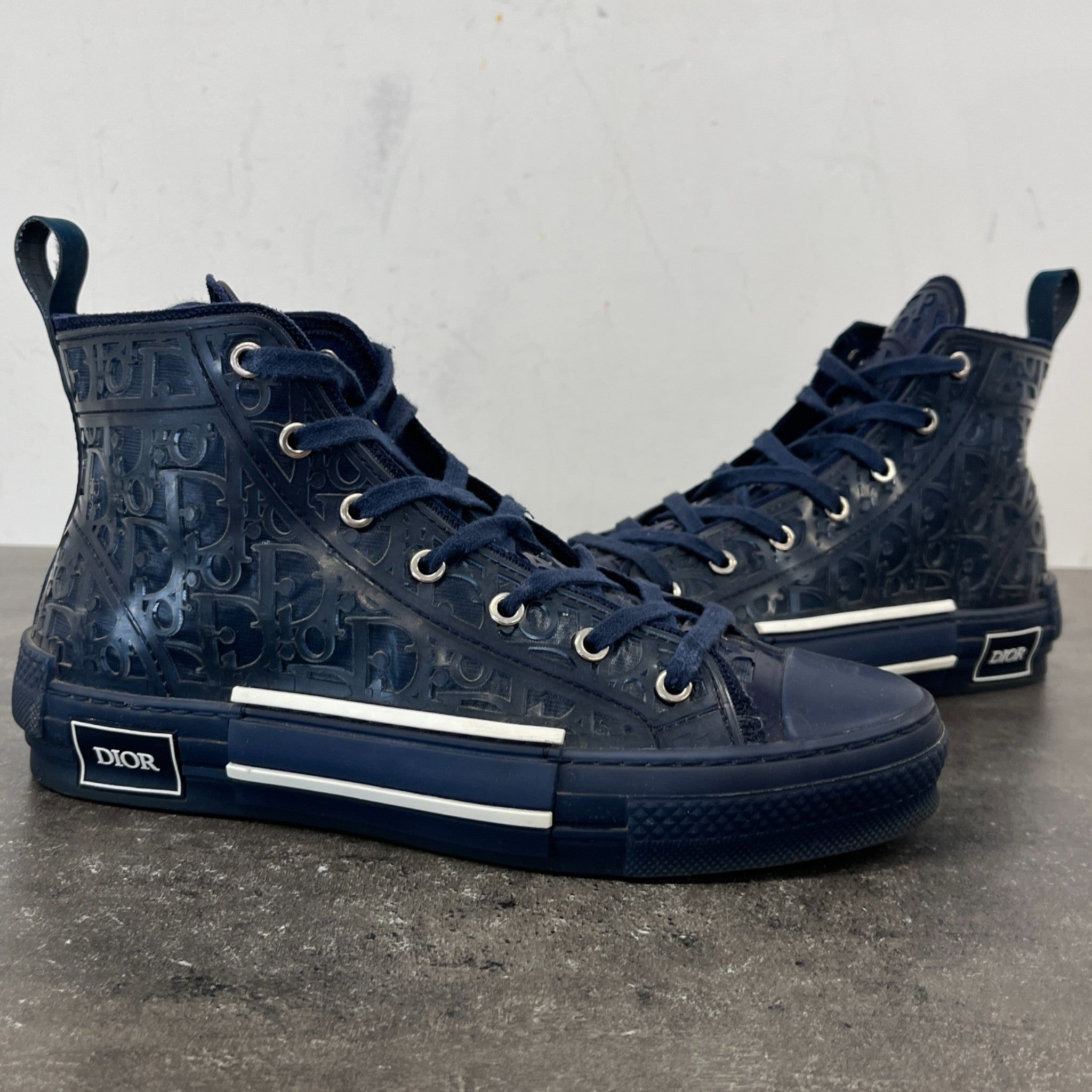 Men's B23 High Trainers Navy Size EU 41 / UK 7