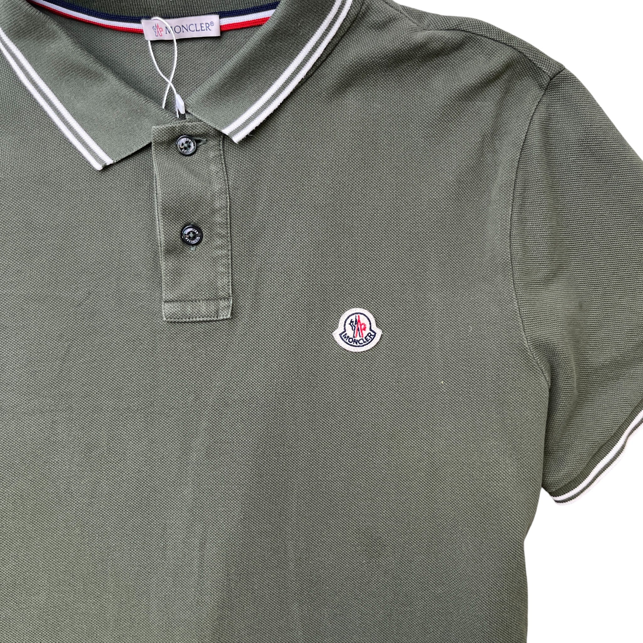 Men's Maglia Polo Shirt Khaki Size L
