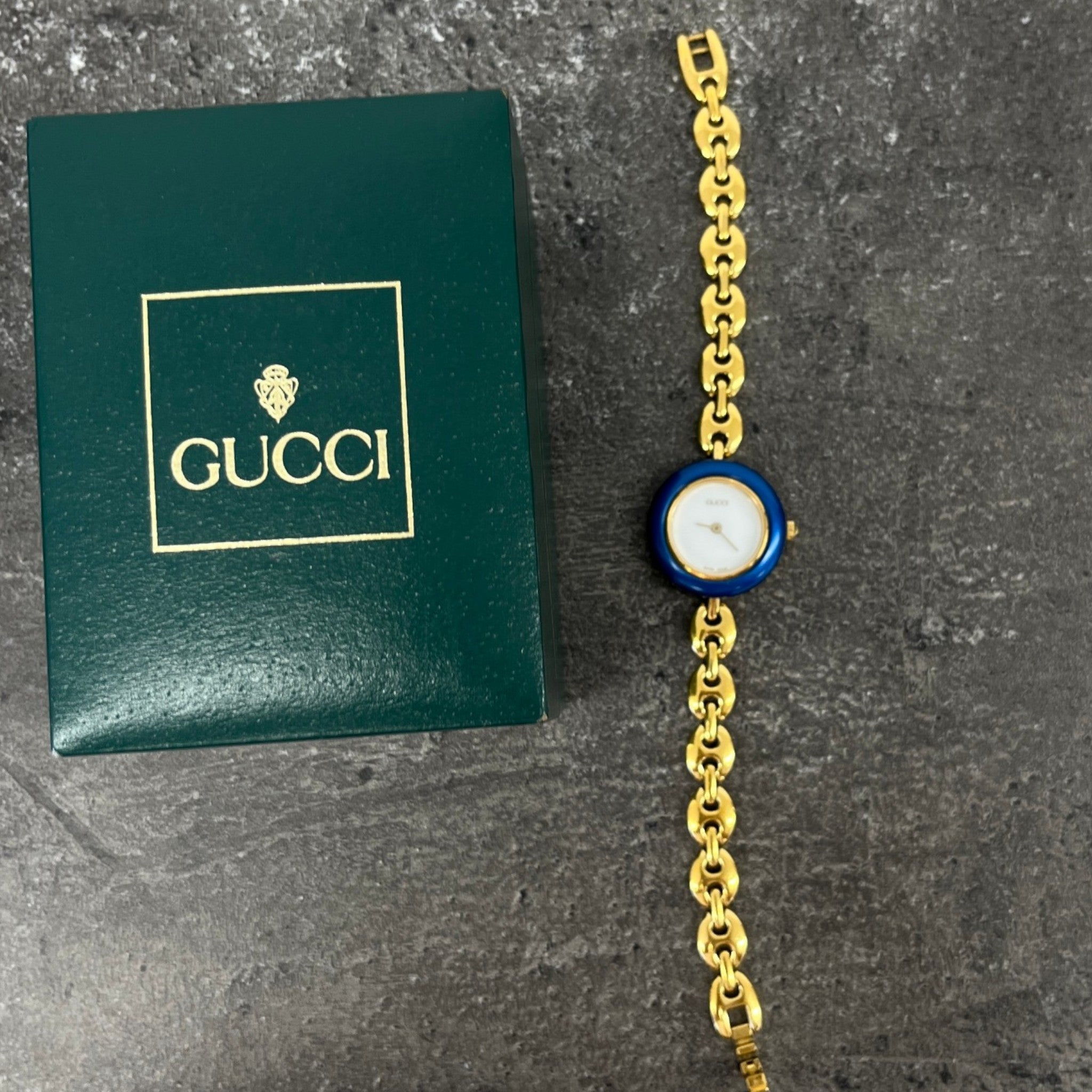 Women's Interchangeable Bezel Watch Gold