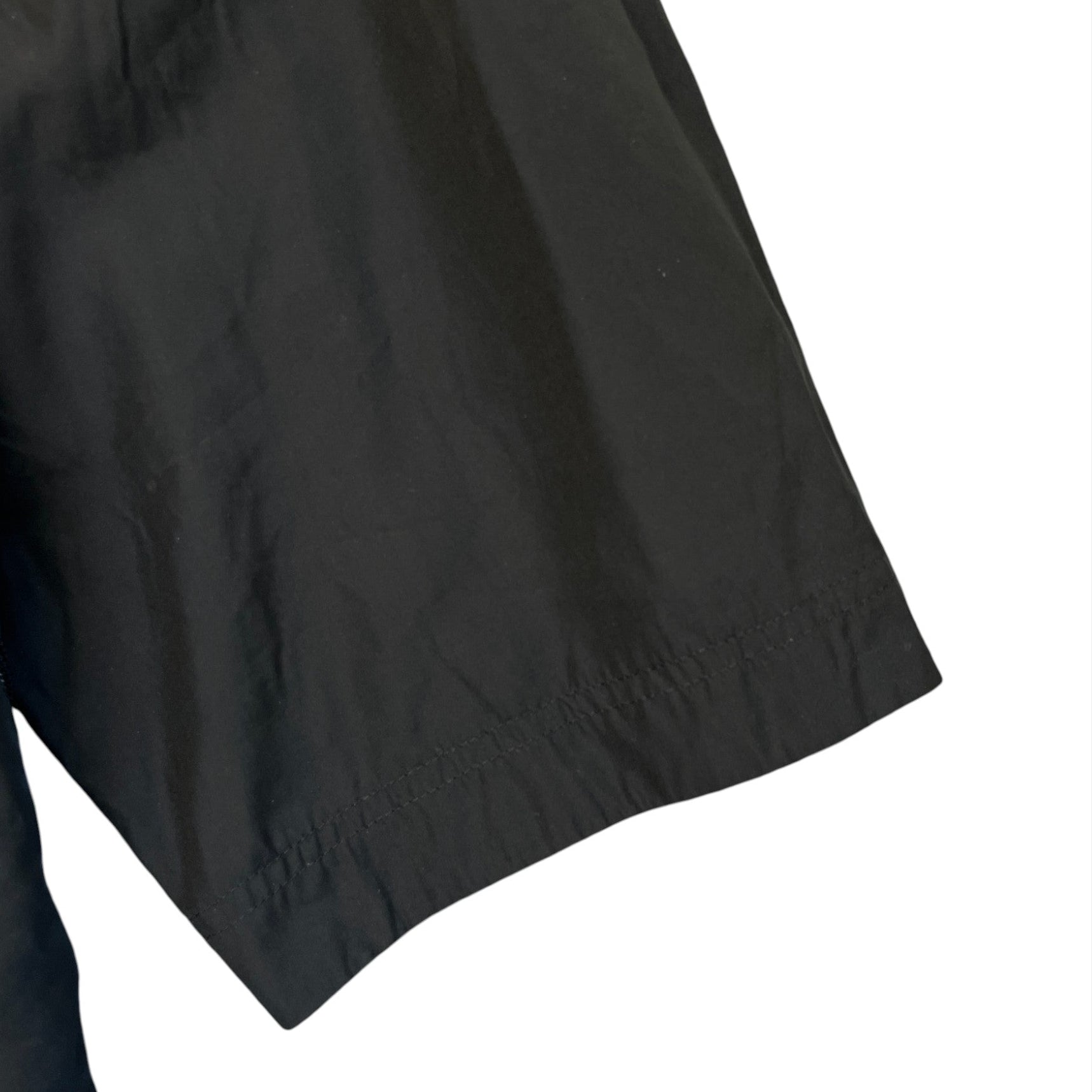 Men's Political Logo Print Windbreaker Black Size IT 50 / L