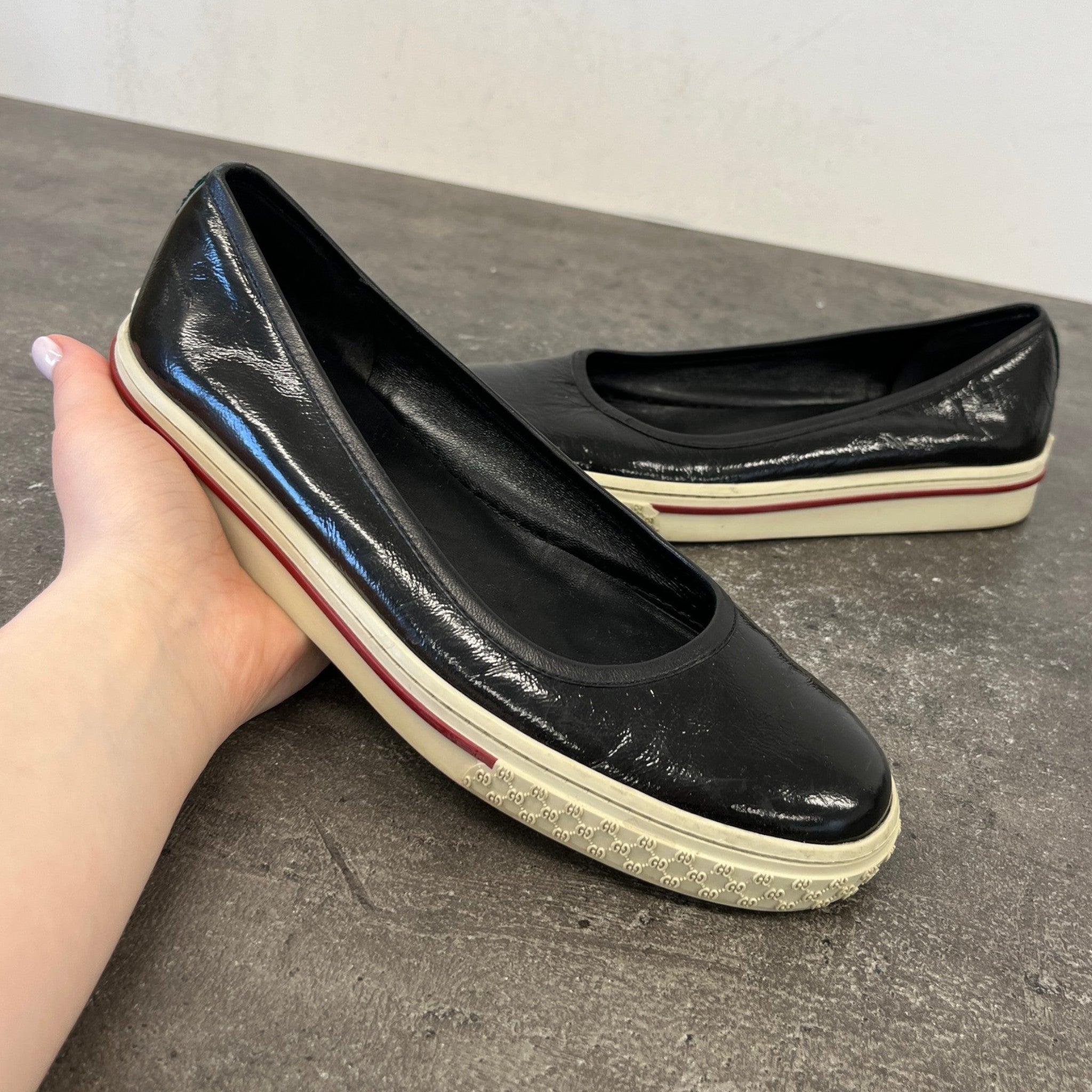 Women's Vintage Web Mules Black Size EU 36.5 / UK 3.5