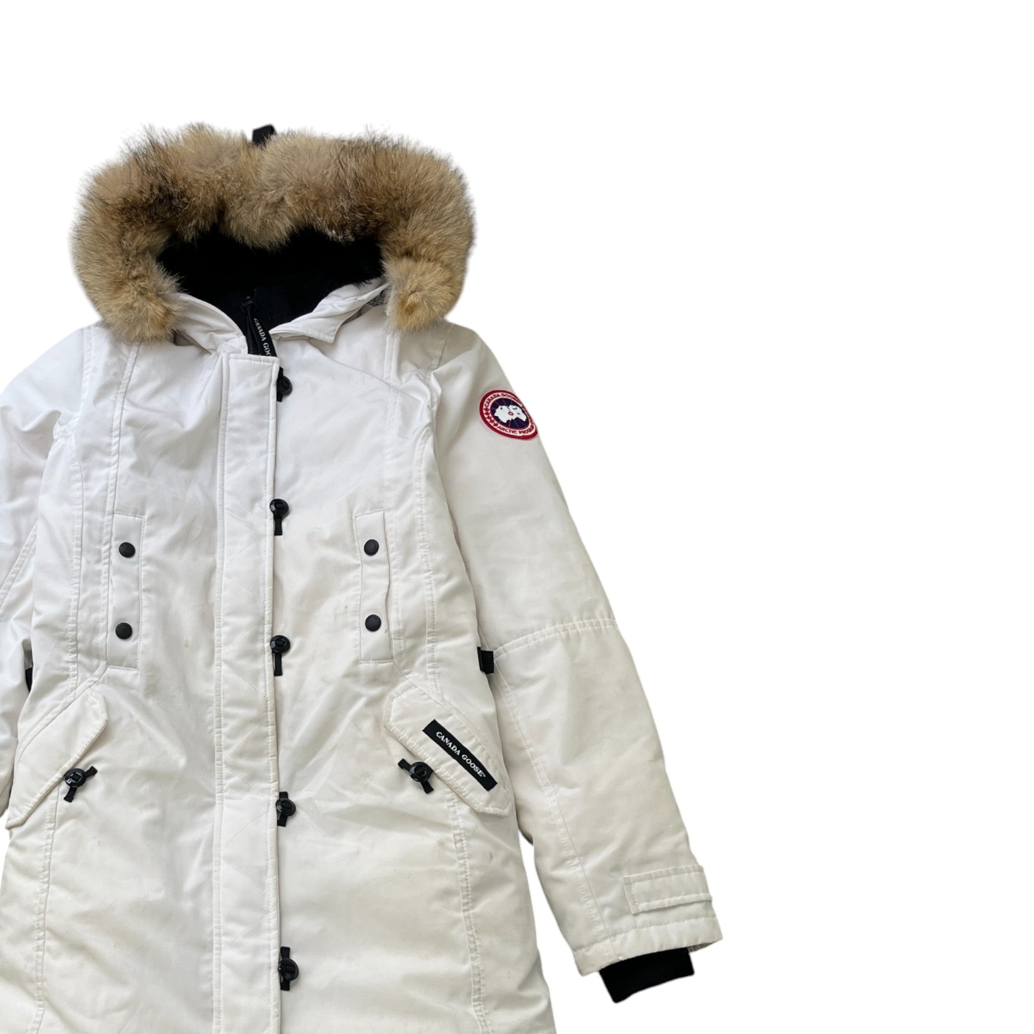 Women's Kensington Down Jacket White Size L