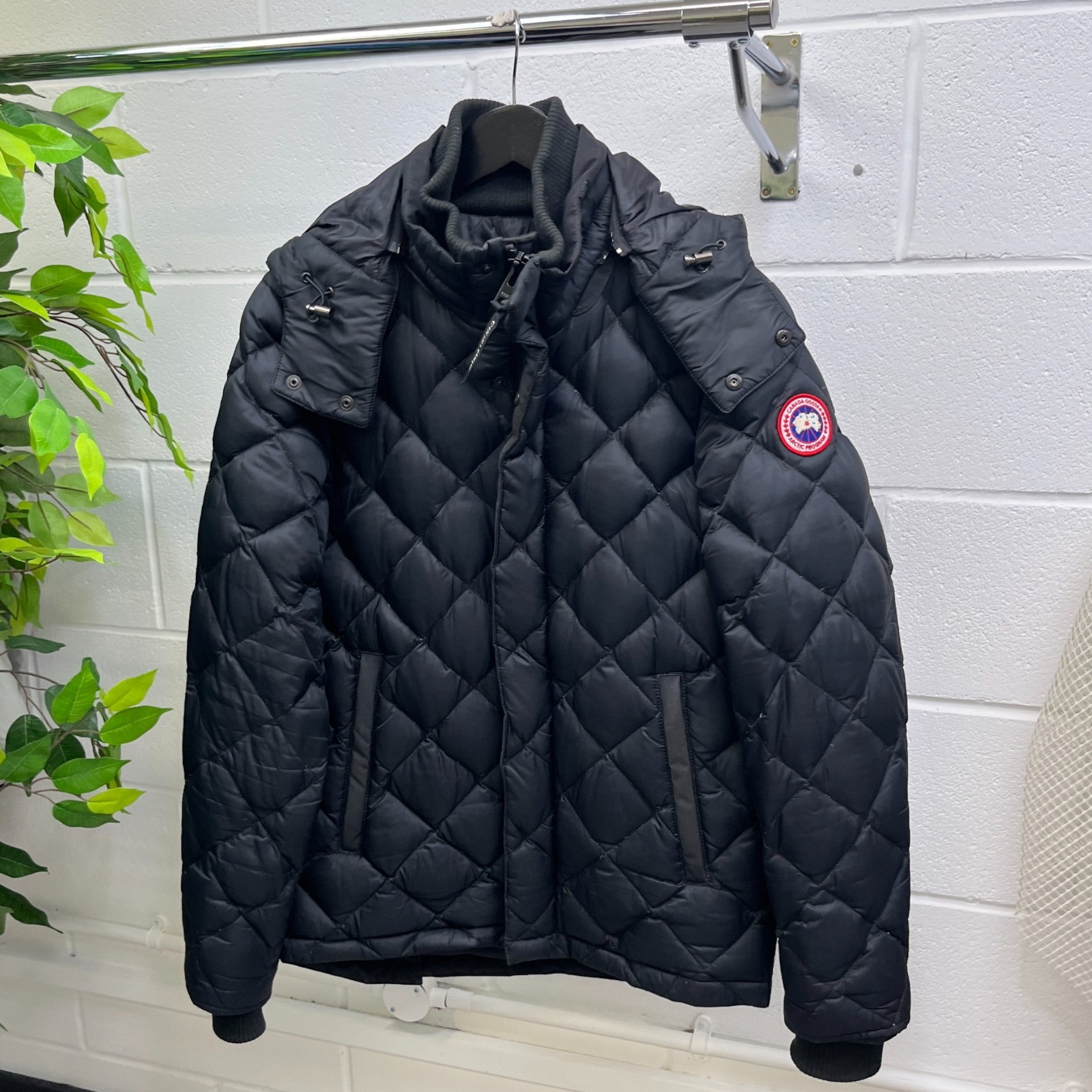 Men's Hendriksen Down Jacket Black Size S