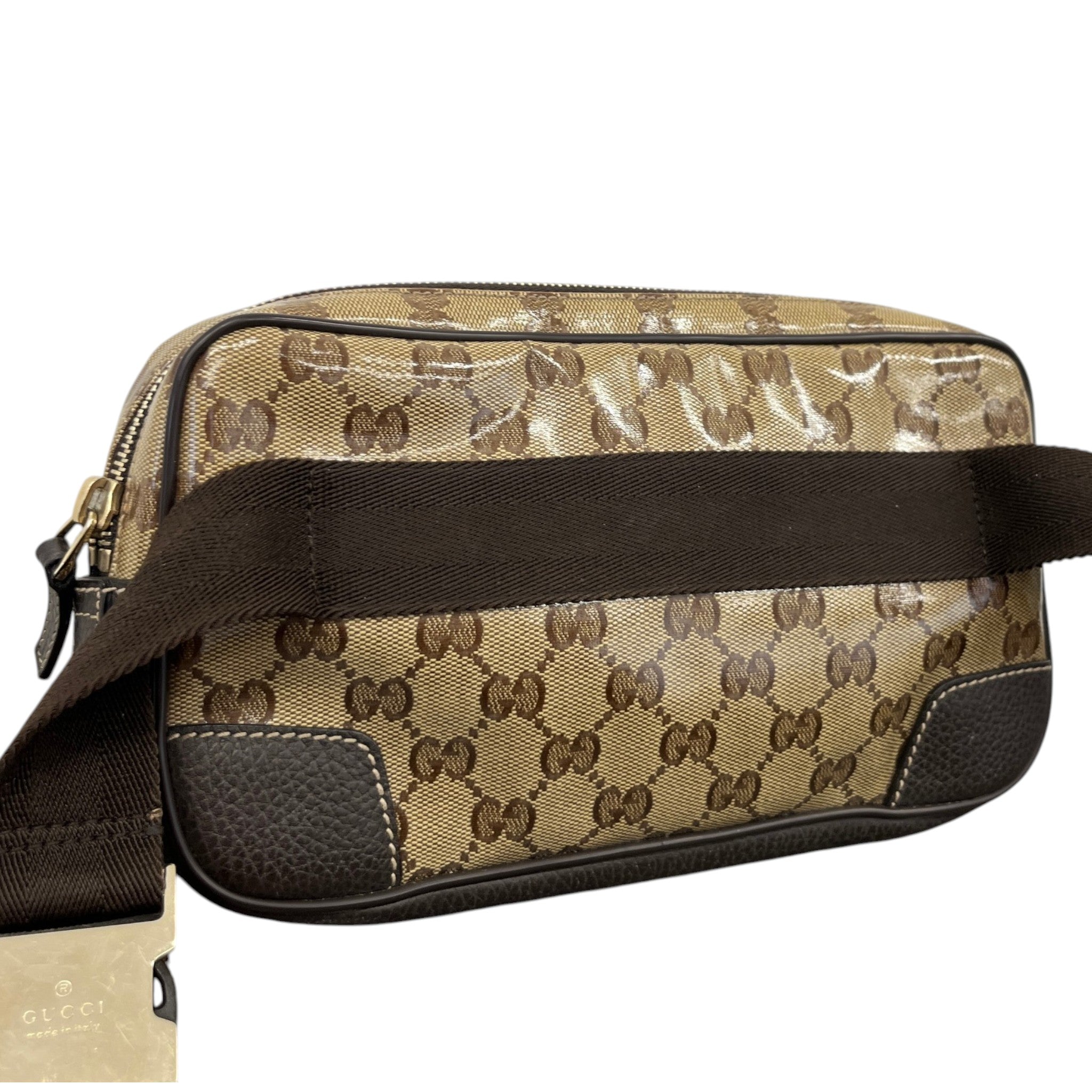 Men's Gg Supreme Belt Bag Beige
