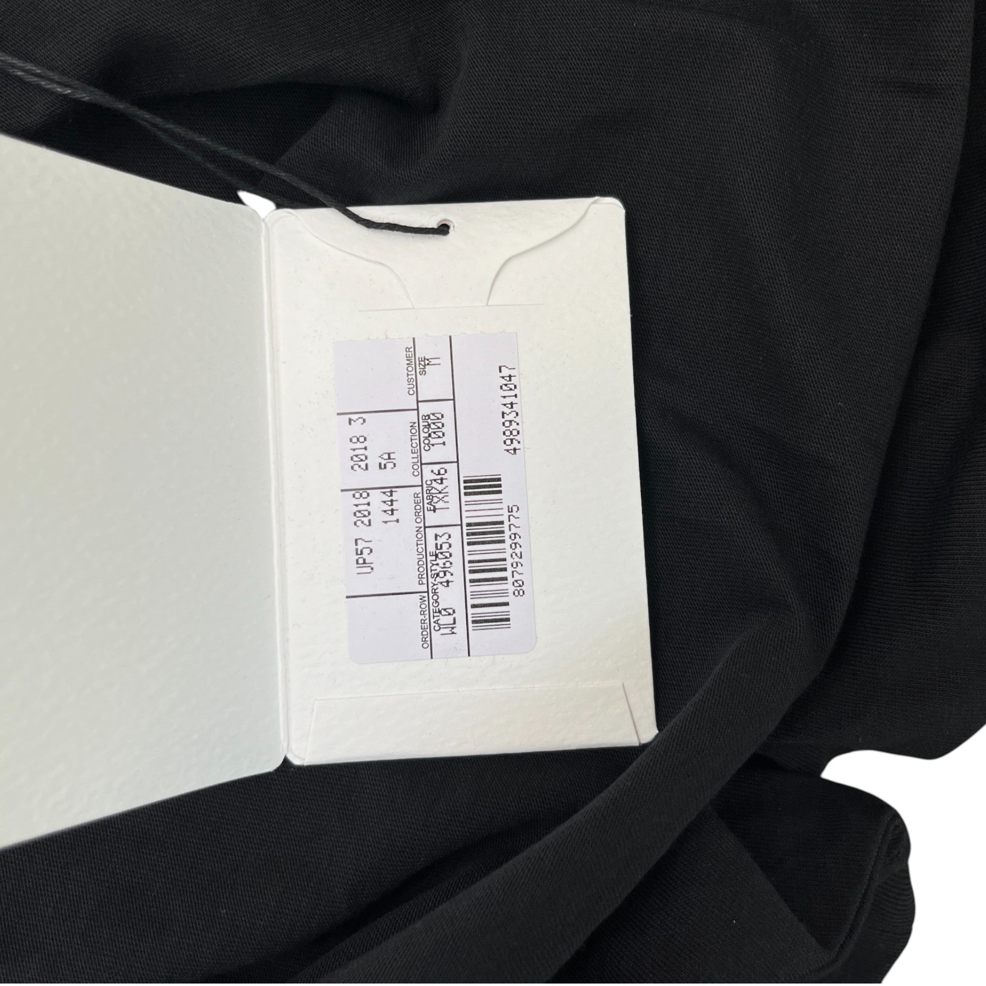 Men's Couture Logo T-Shirt Black Size M