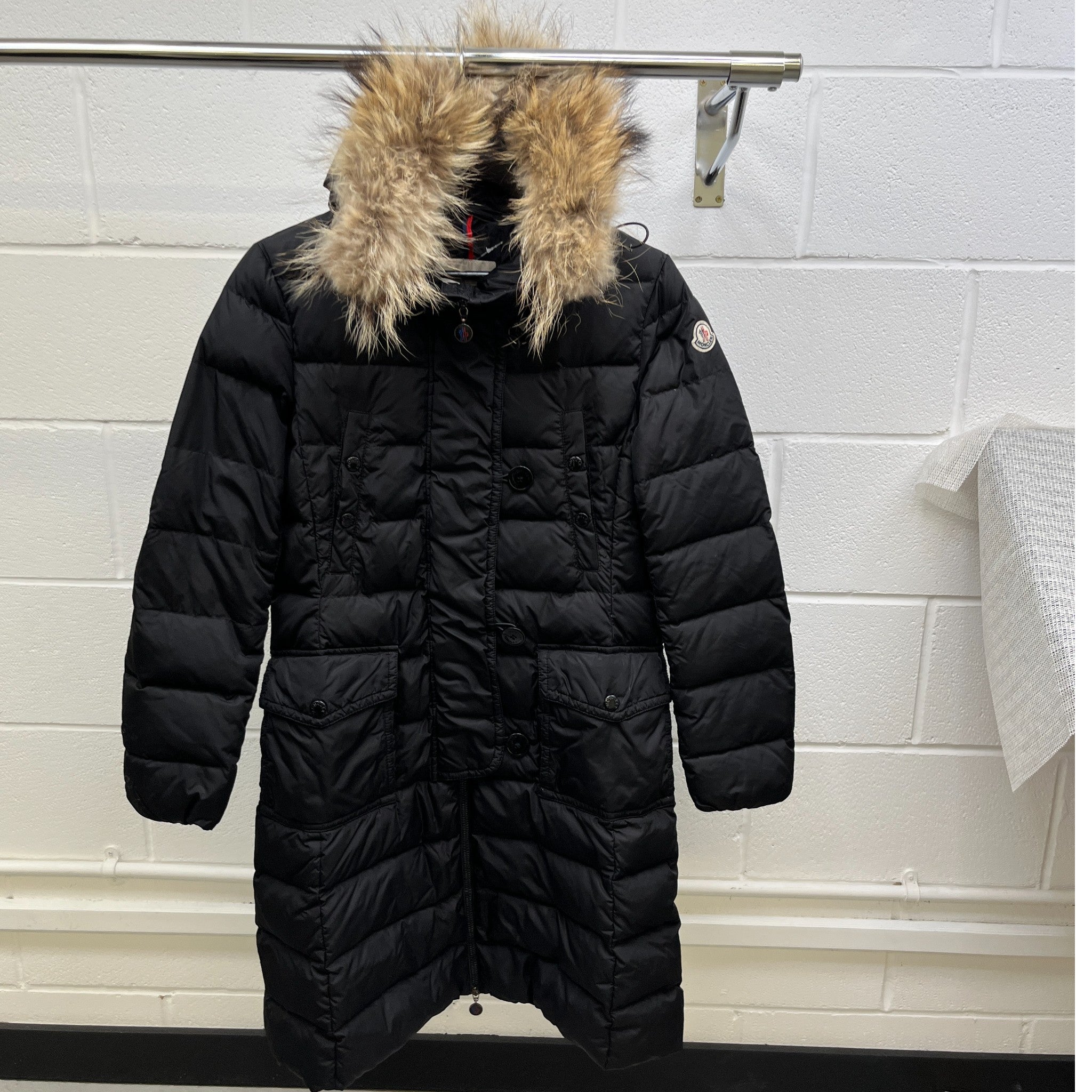 Women's Genevrier Down Jacket Black Size 2 / UK 12