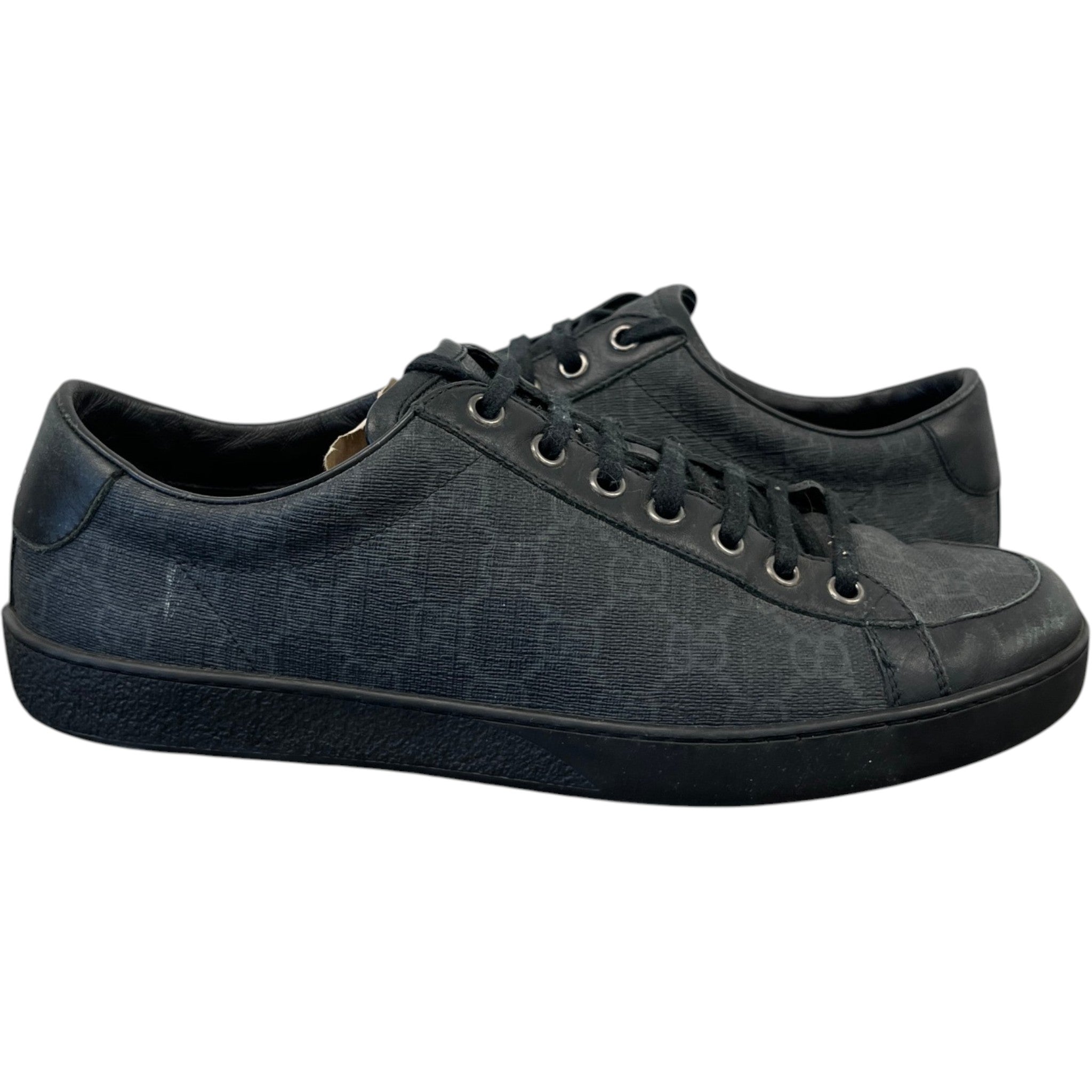Men's Gg Supreme Ace Low Trainers Black Size EU 41 / UK 7