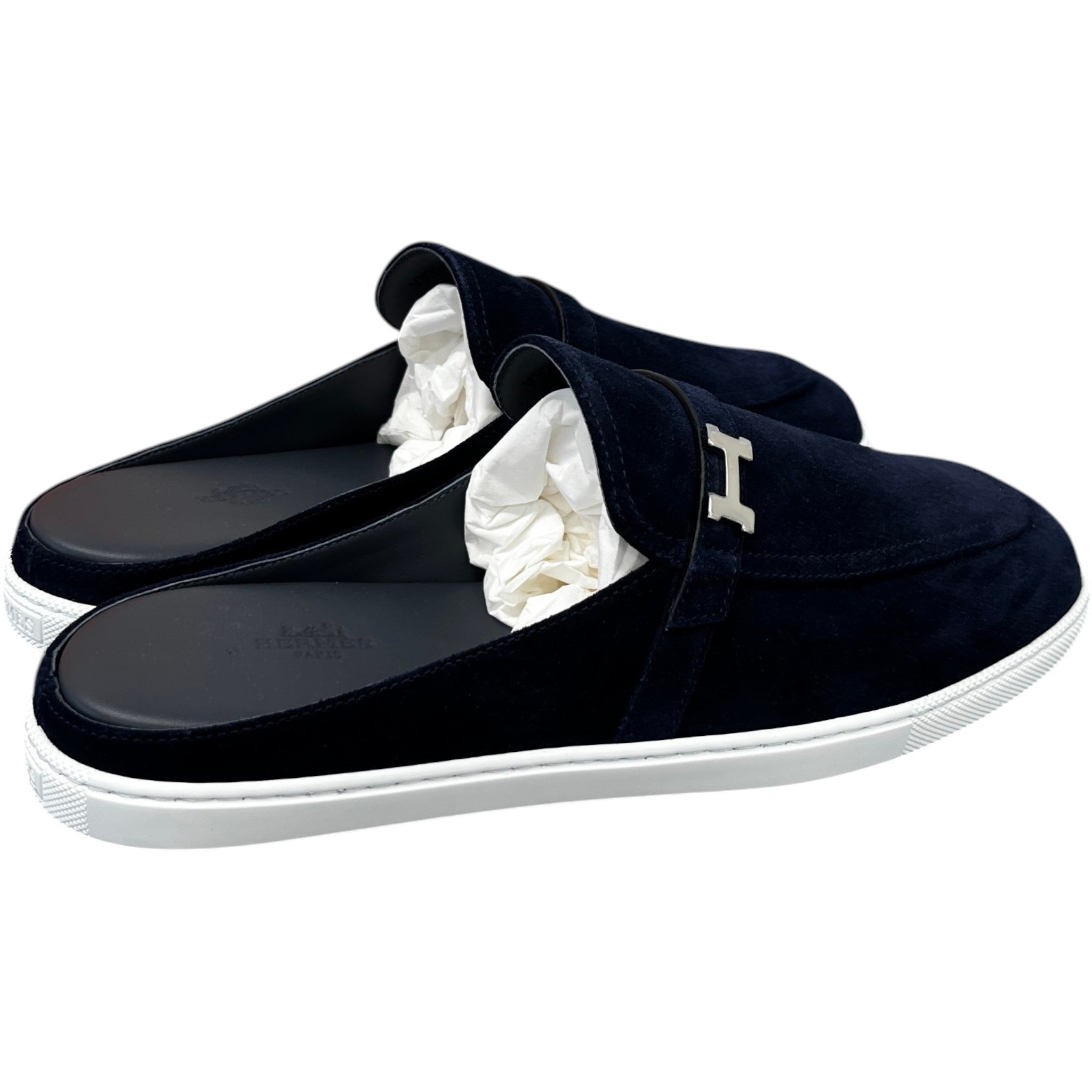 Men's Likely Mule Loafers Navy Size EU 42 / UK 8