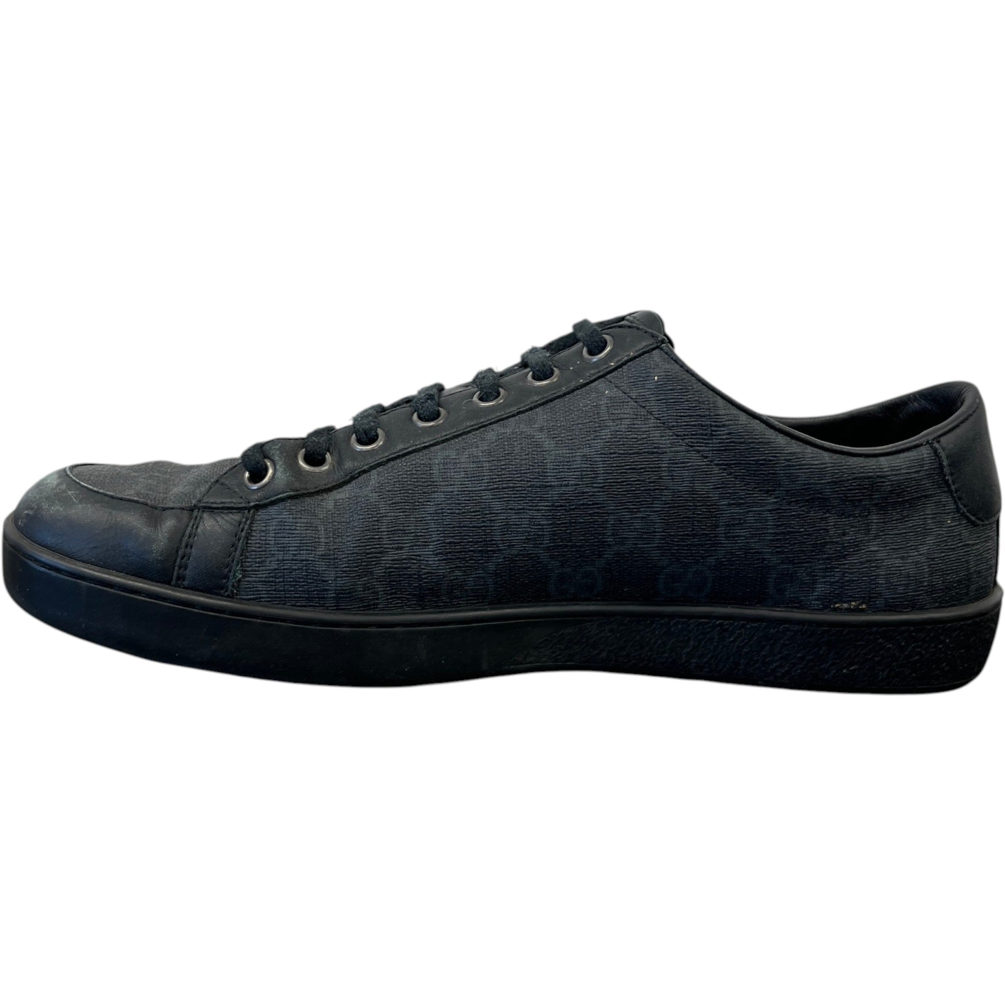Men's Gg Supreme Ace Low Trainers Black Size EU 41 / UK 7