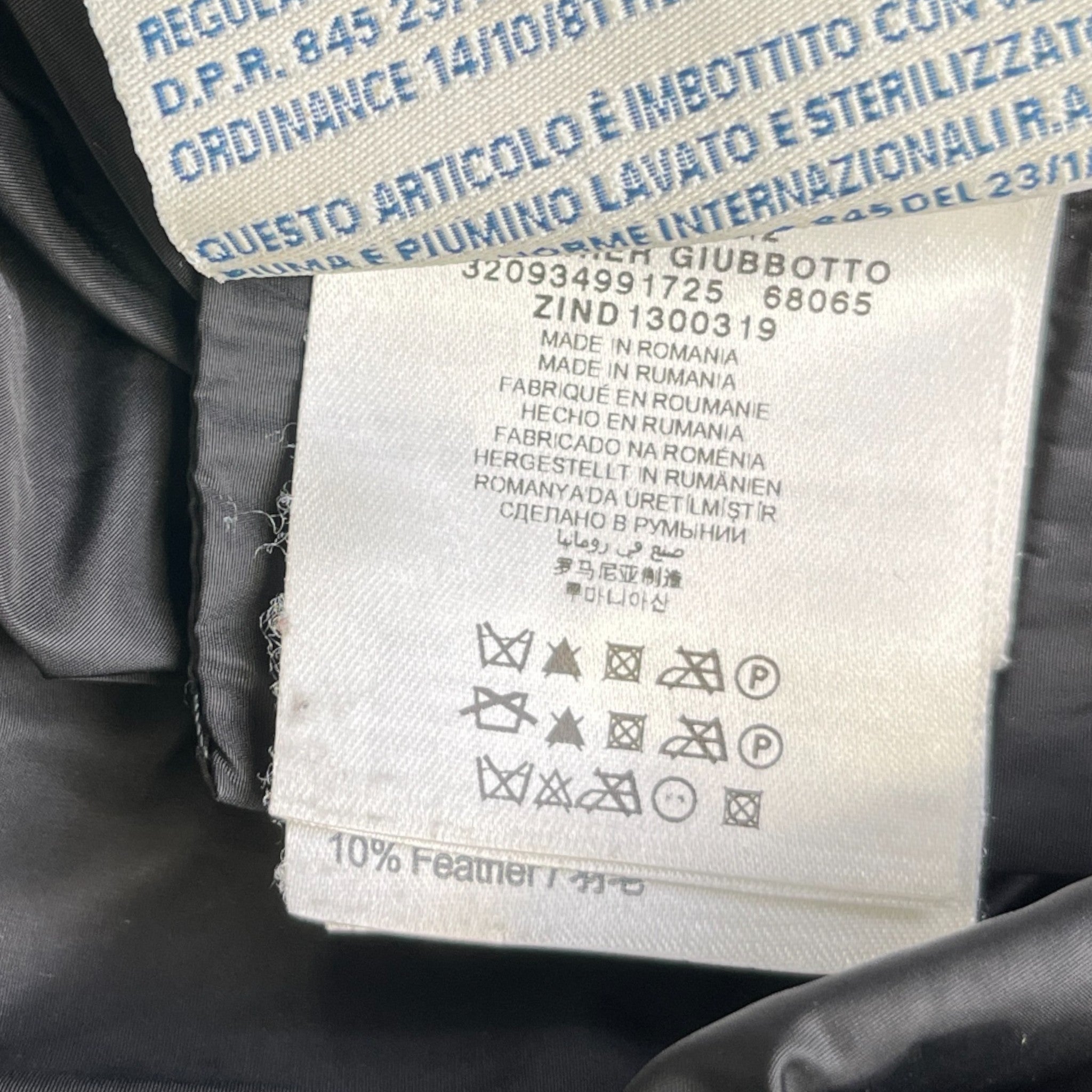 Women's Genevrier Down Jacket Black Size 2 / UK 12