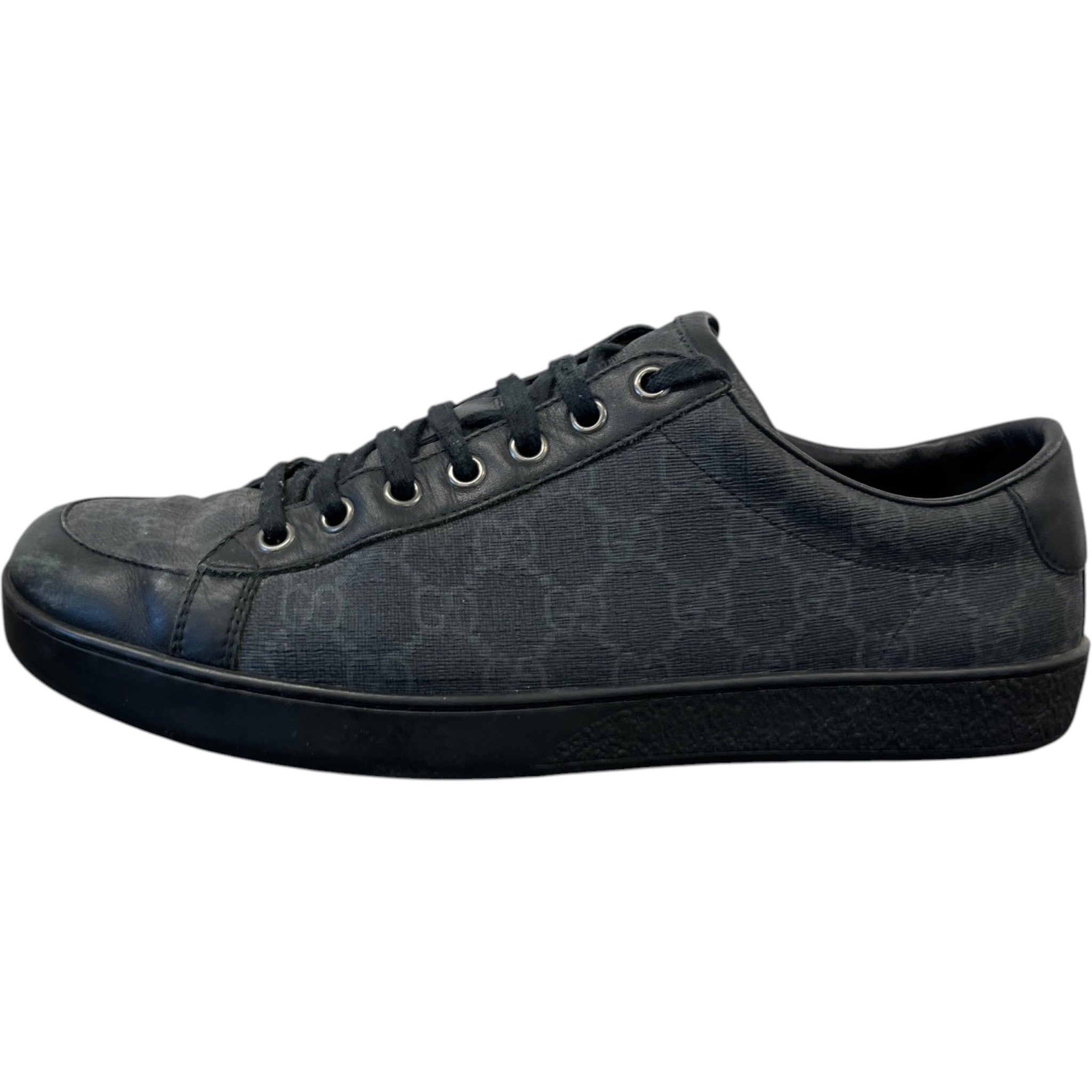 Men's Gg Supreme Ace Low Trainers Black Size EU 41 / UK 7