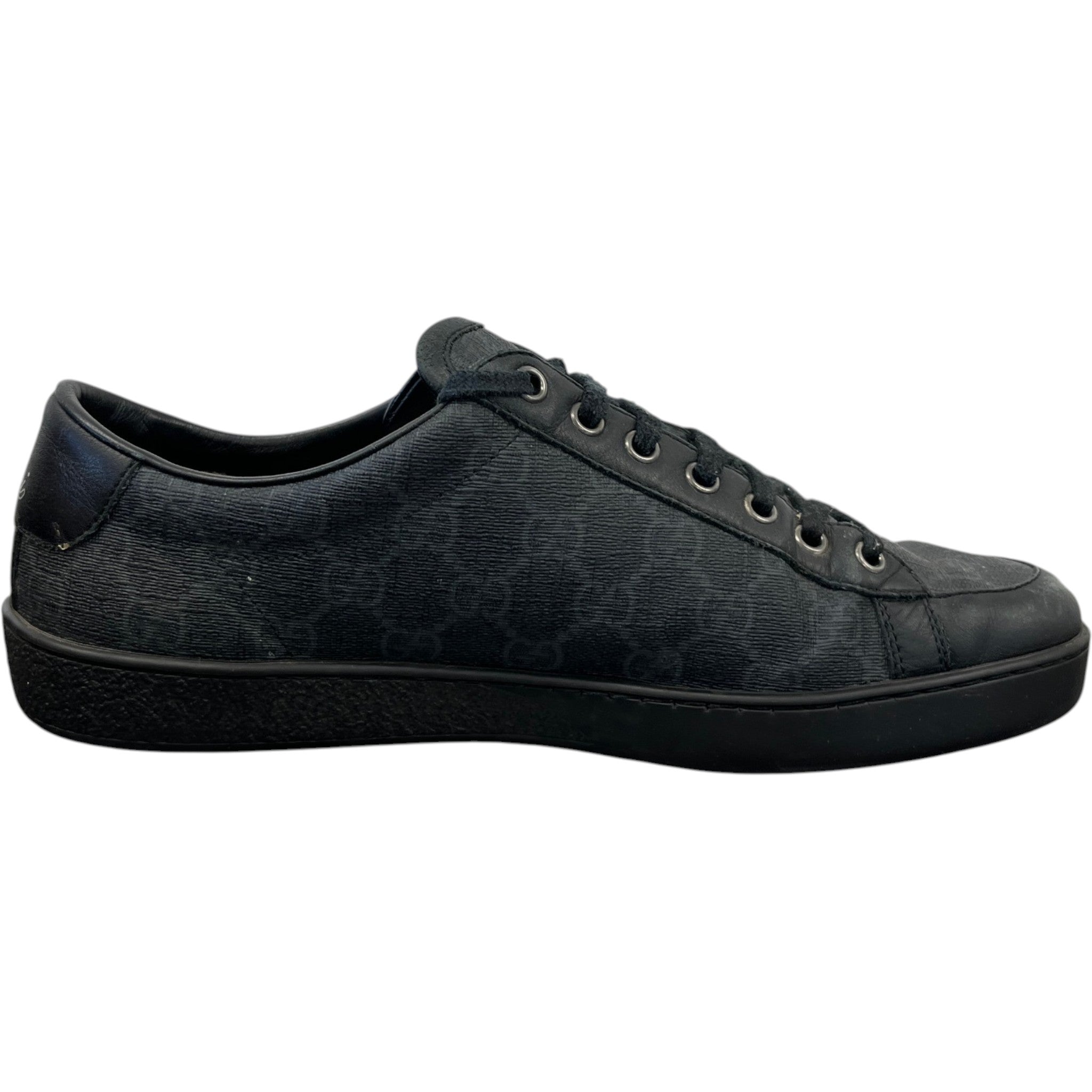 Men's Gg Supreme Ace Low Trainers Black Size EU 41 / UK 7