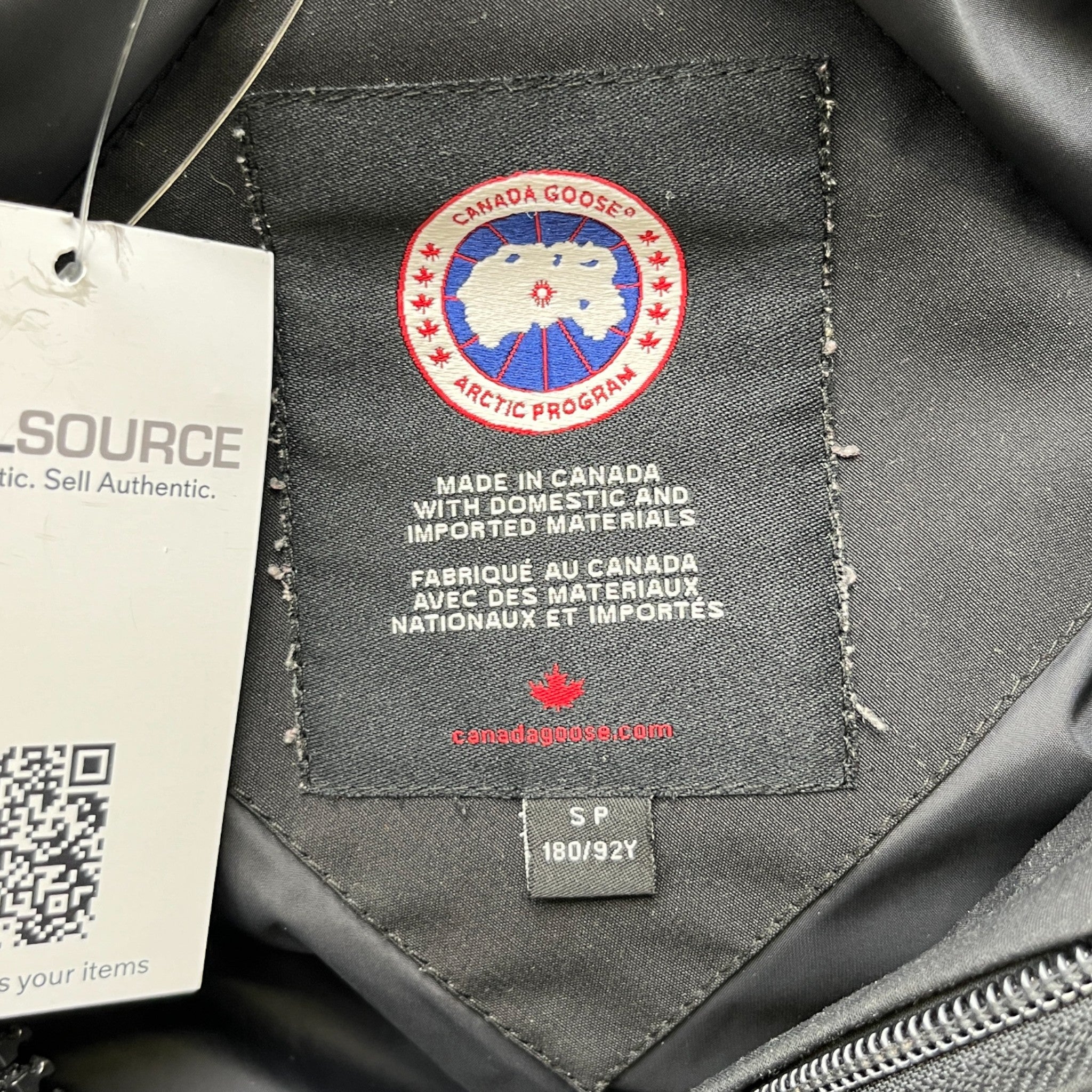 Men's Emory Down Jacket Black Size XS