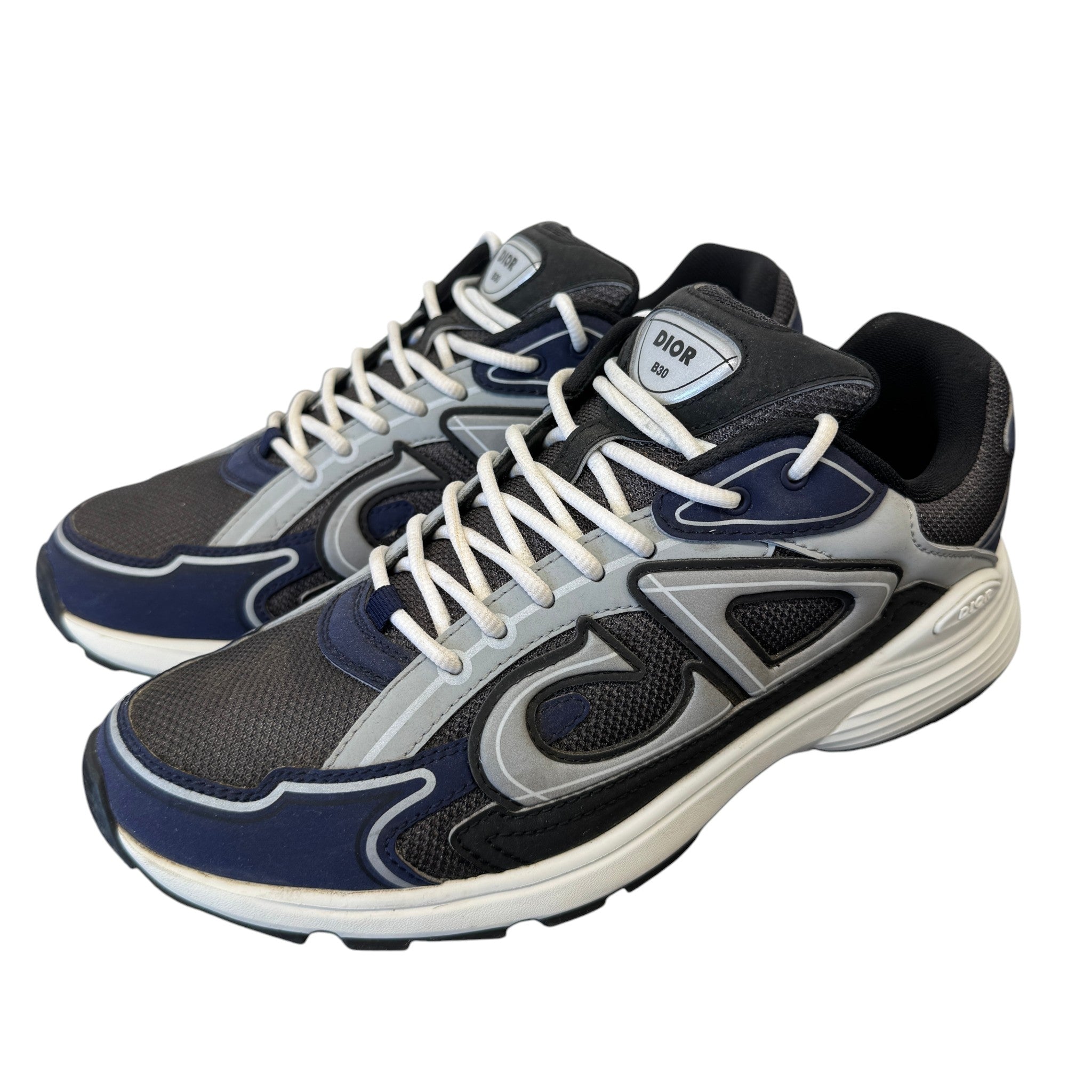 Men's B30 Low Trainers Navy Size EU 41 / UK 7