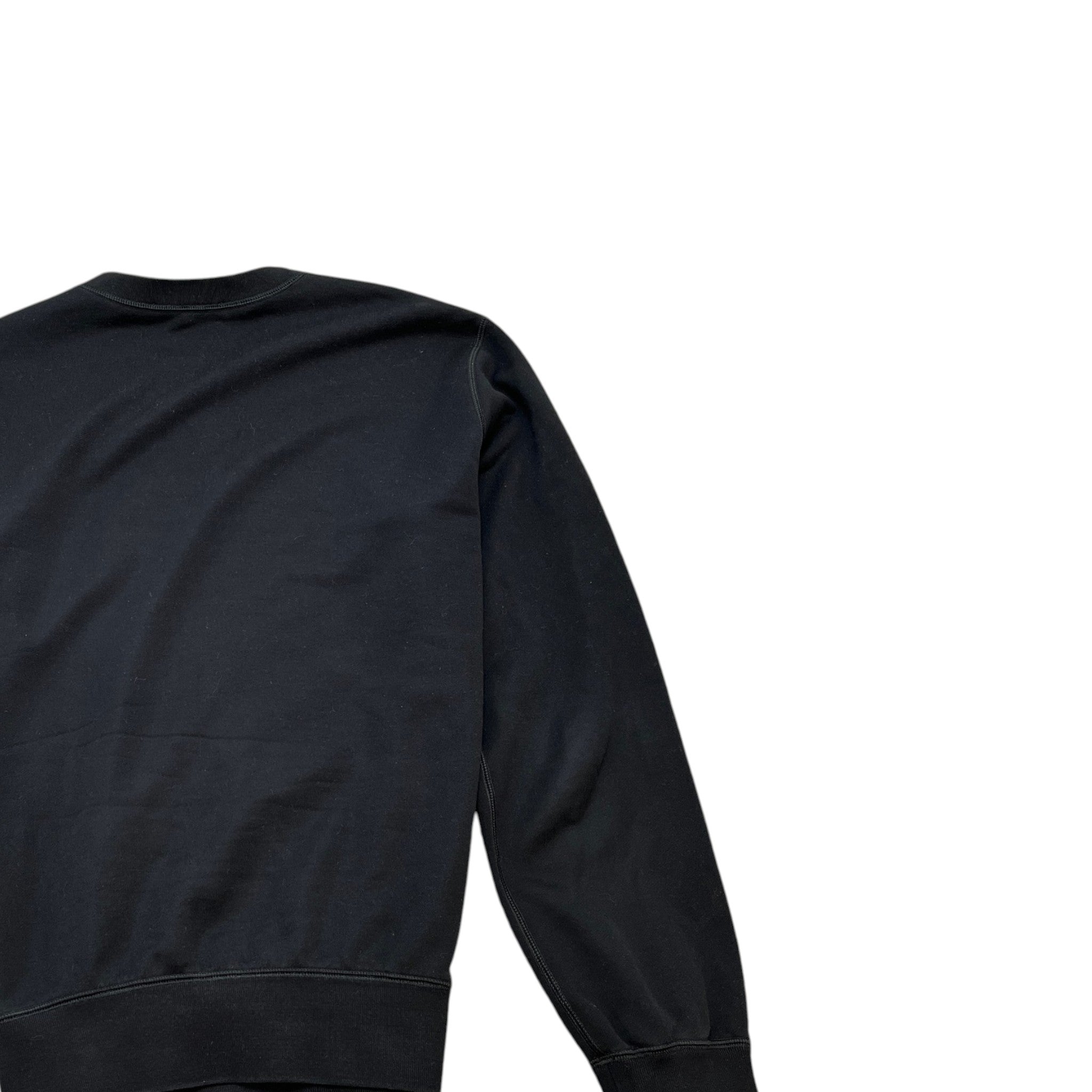 Men's Logo Print Sweatshirt Black Size IT 50 / UK L
