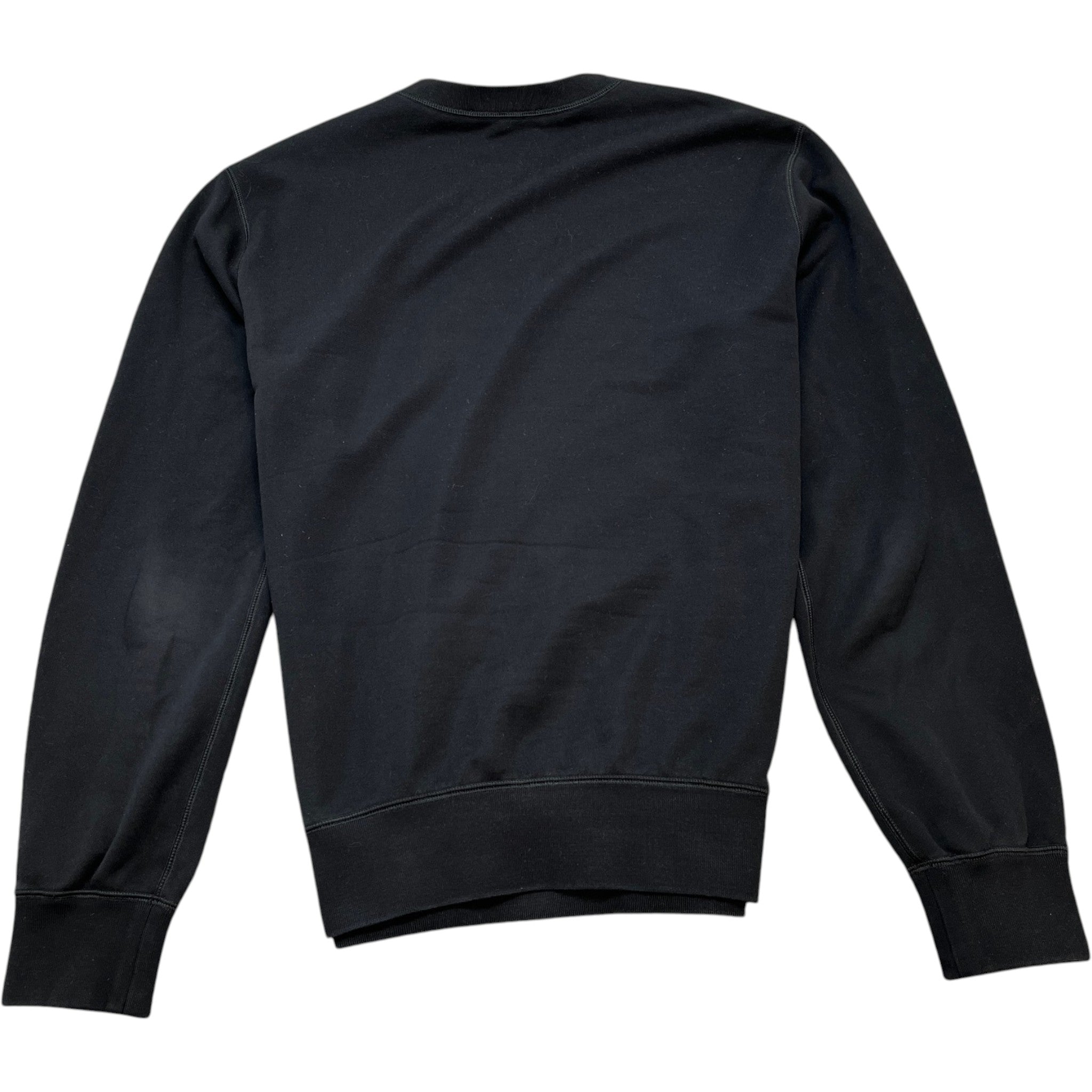 Men's Logo Print Sweatshirt Black Size IT 50 / UK L