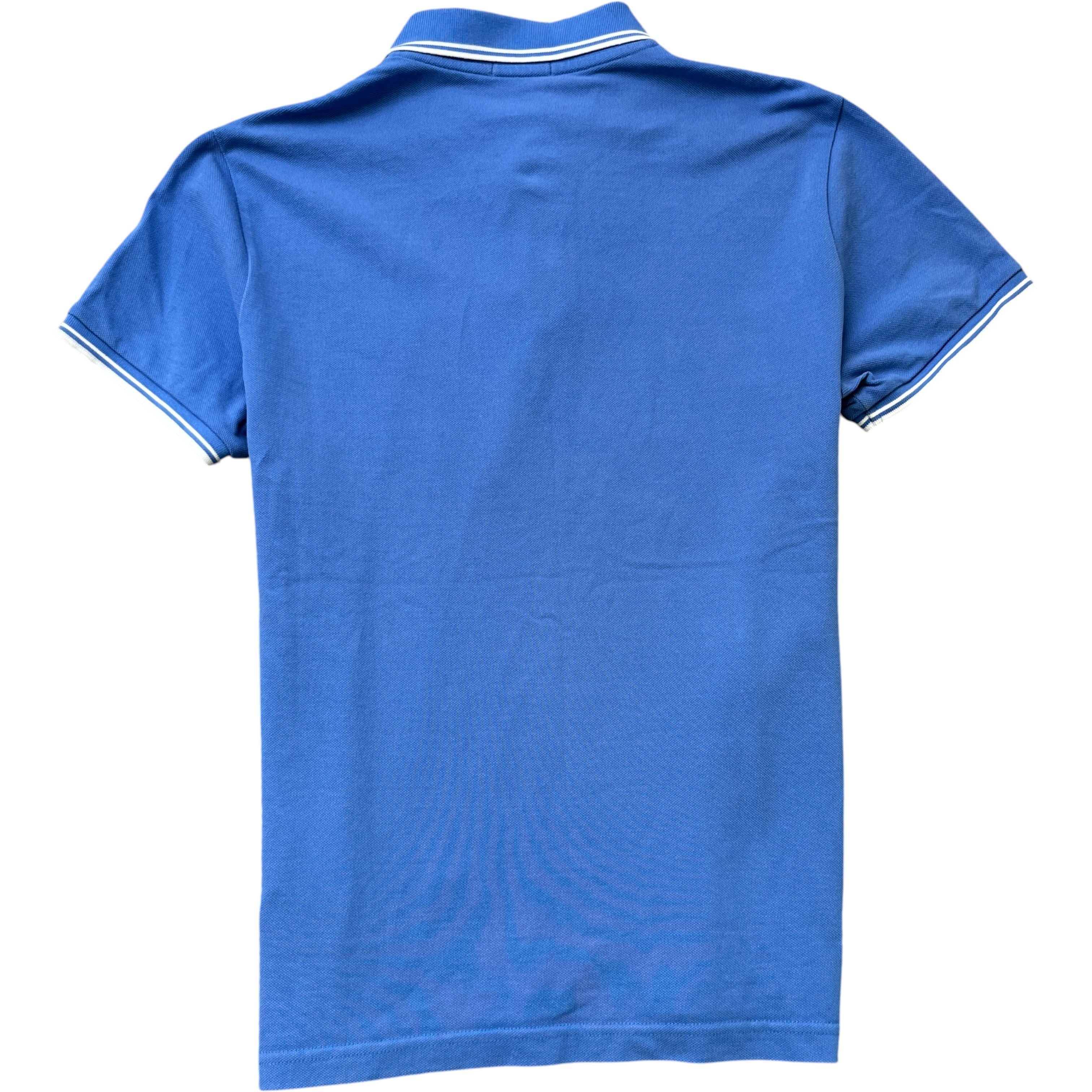 Men's Maglia Polo Shirt Blue Size L