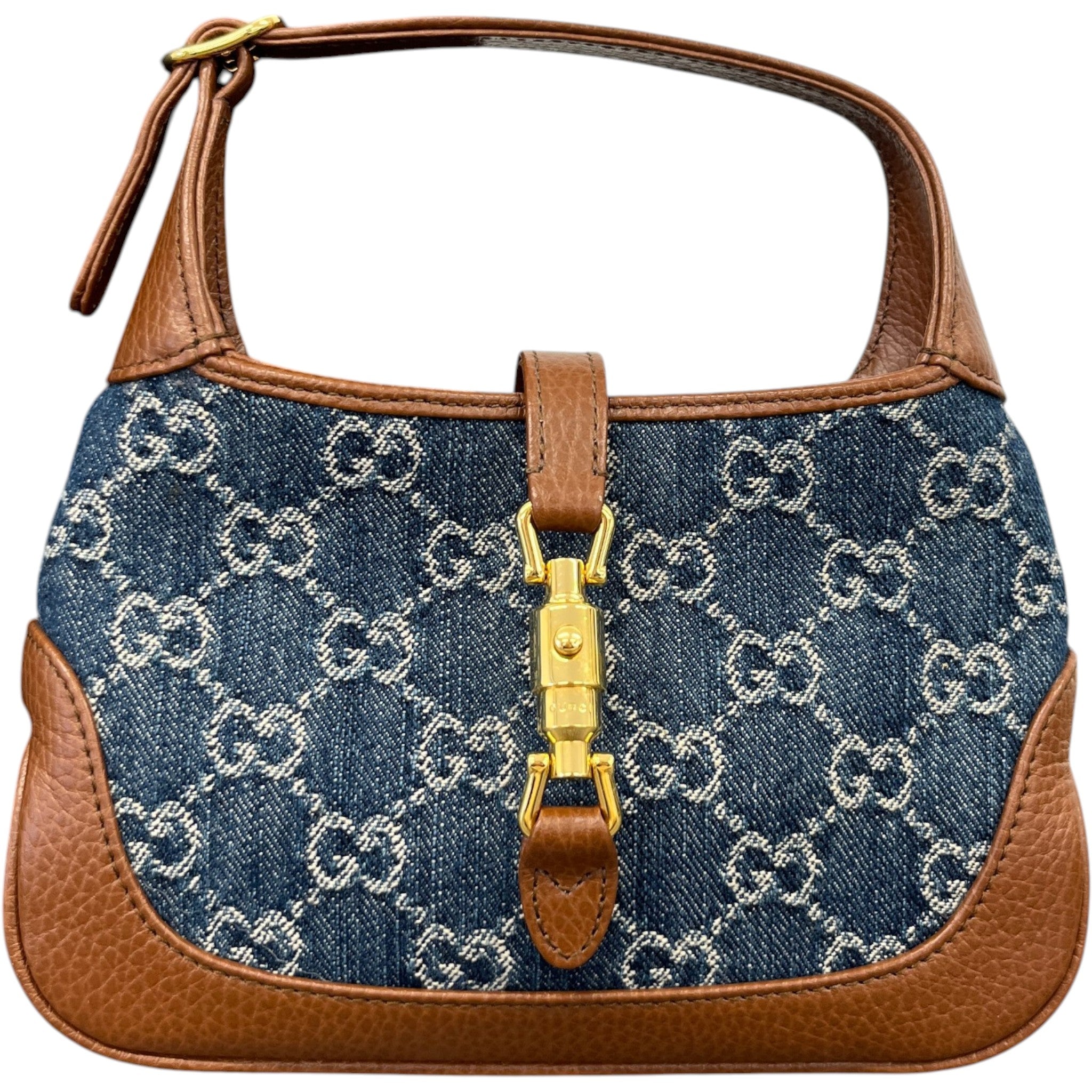 Women's Denim Jackie Bag Brown
