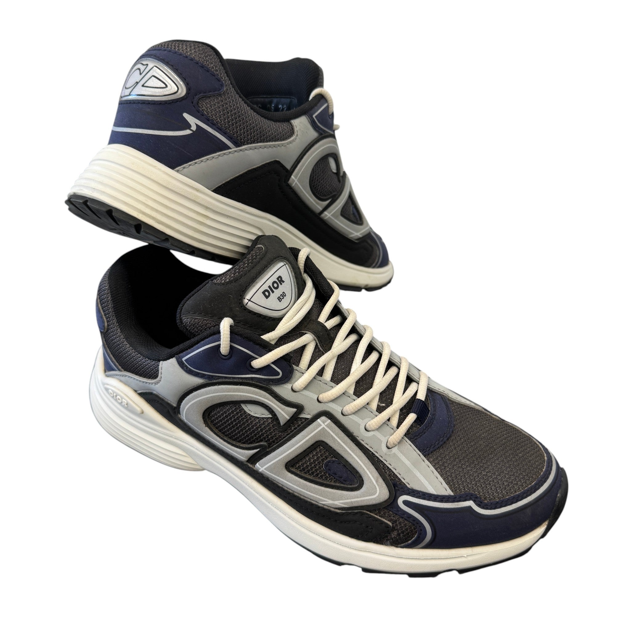 Men's B30 Low Trainers Navy Size EU 41 / UK 7