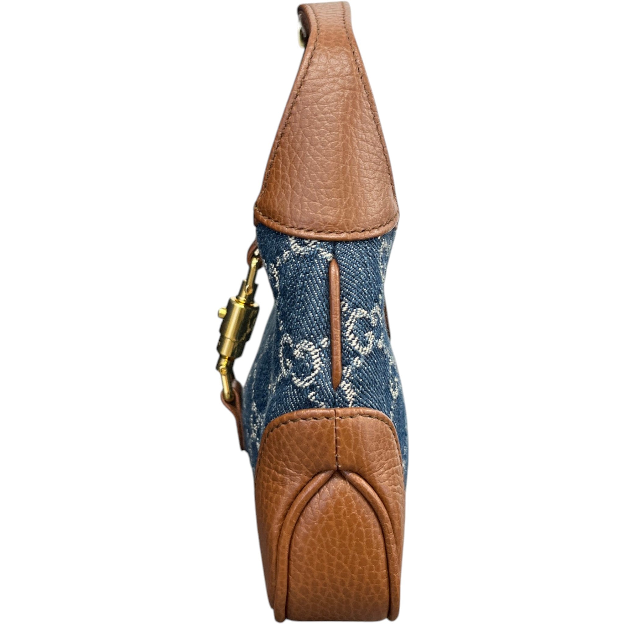 Women's Denim Jackie Bag Brown