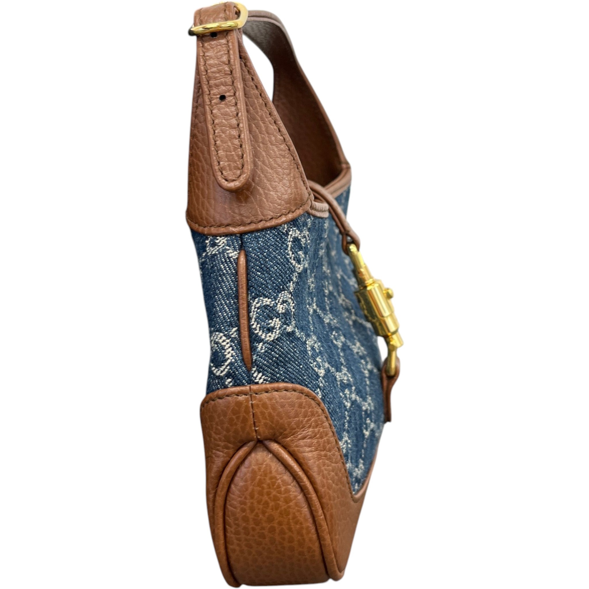 Women's Denim Jackie Bag Brown