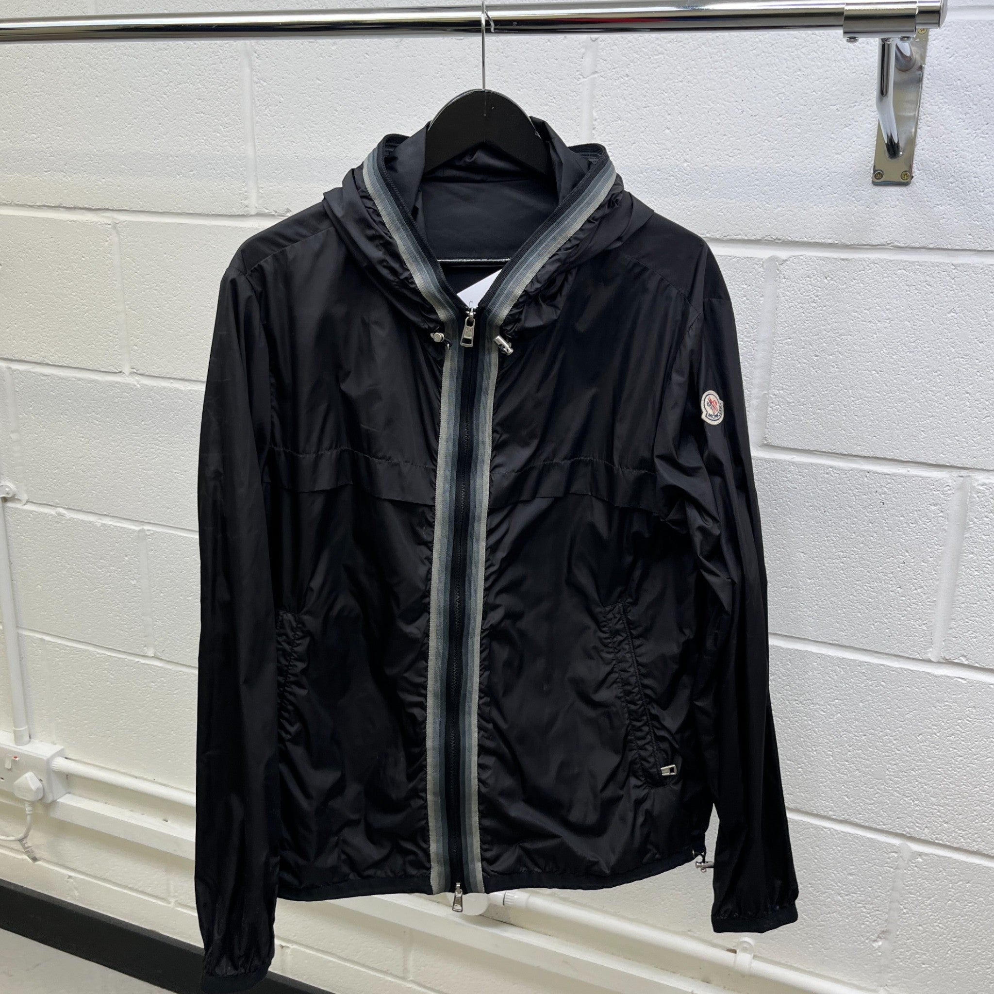 Men's Anton Windbreaker Black Size 5 / XXL