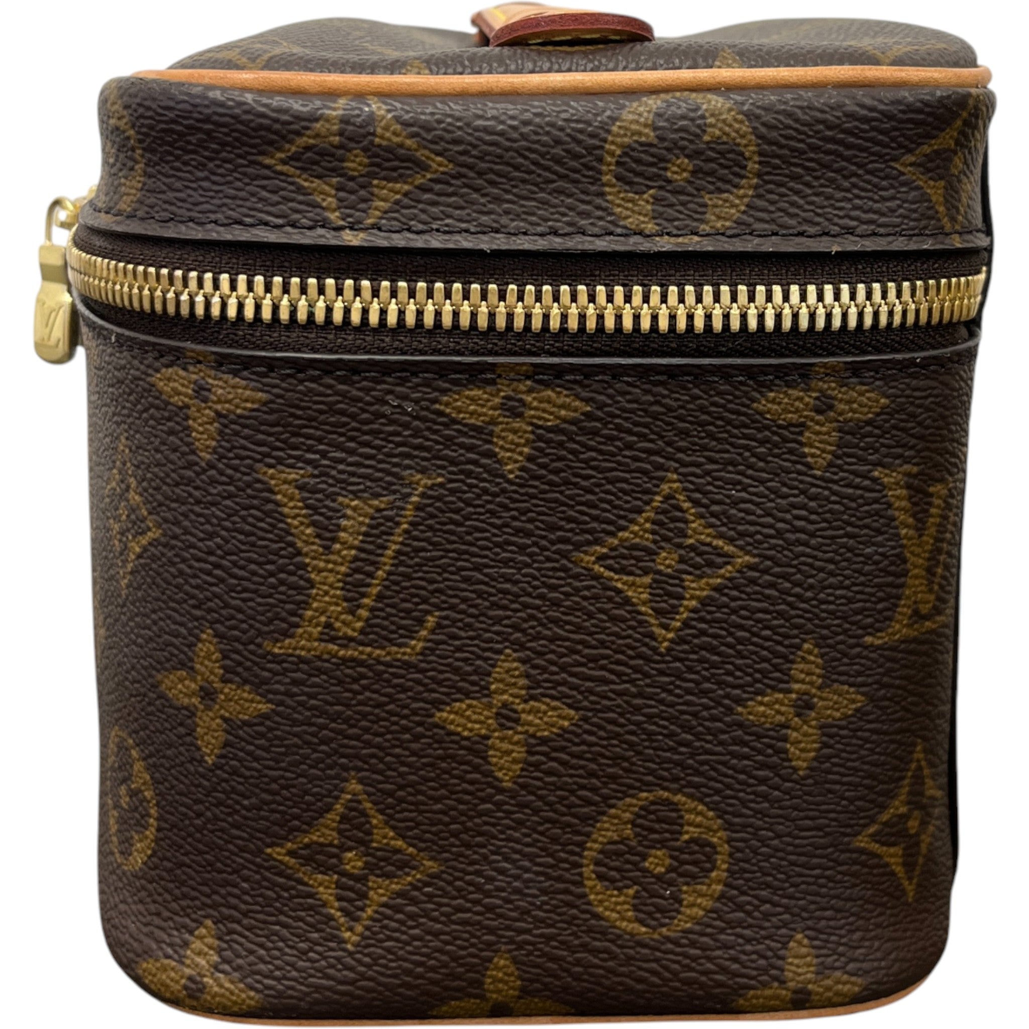 Women's Monogram Nice Mini Toiletry Bag Brown