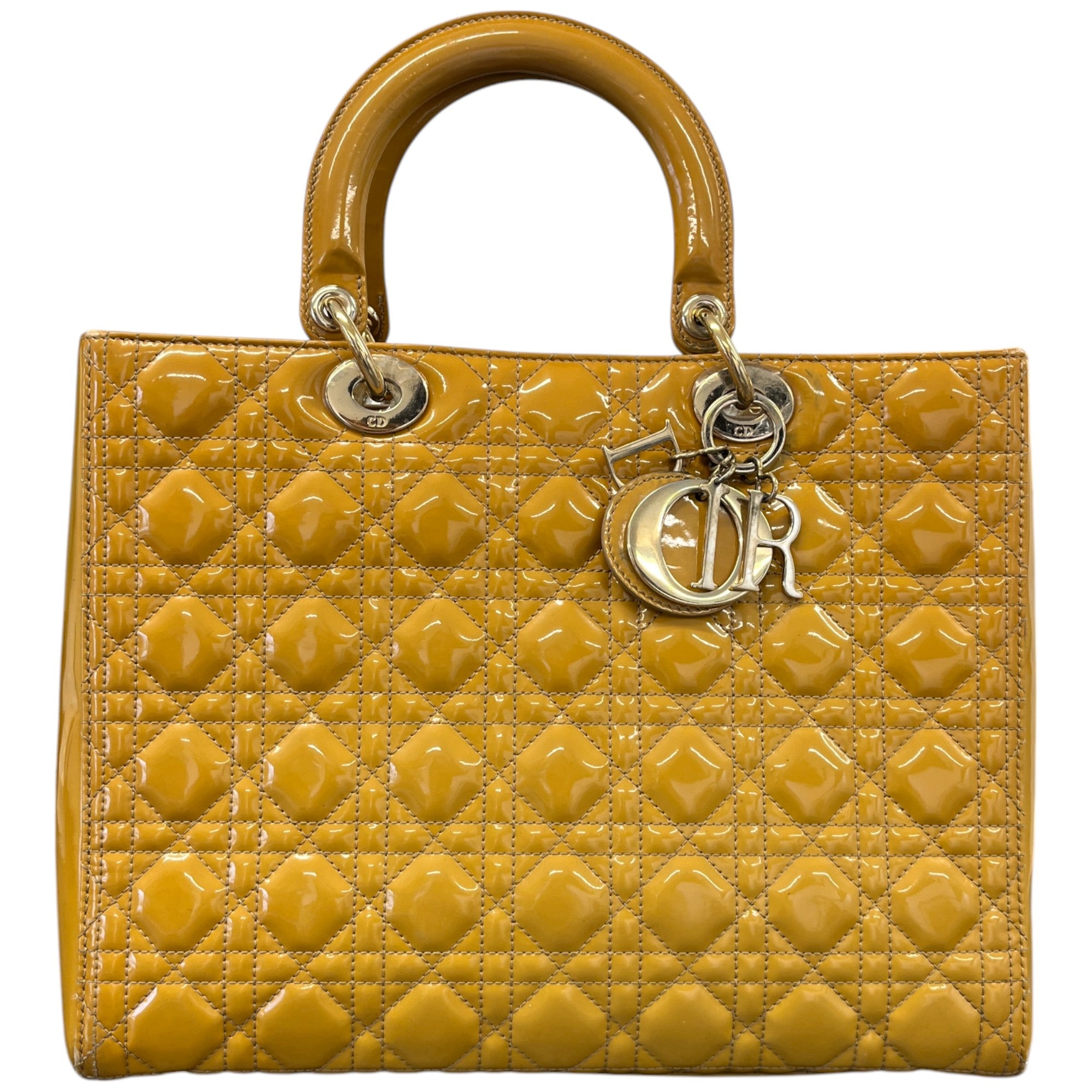 Women's Large Lady Handbag Yellow