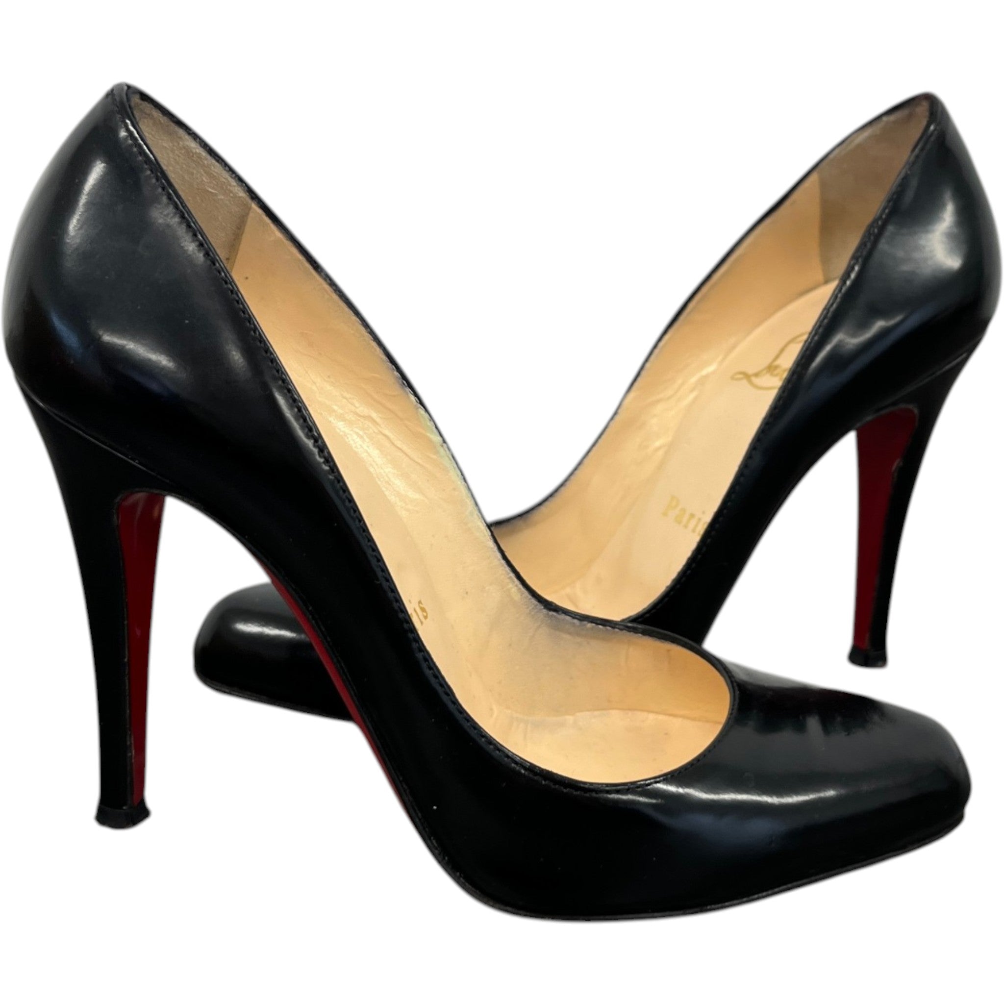 Women's Decollete Heels Black Size EU 36.5 / UK 3.5
