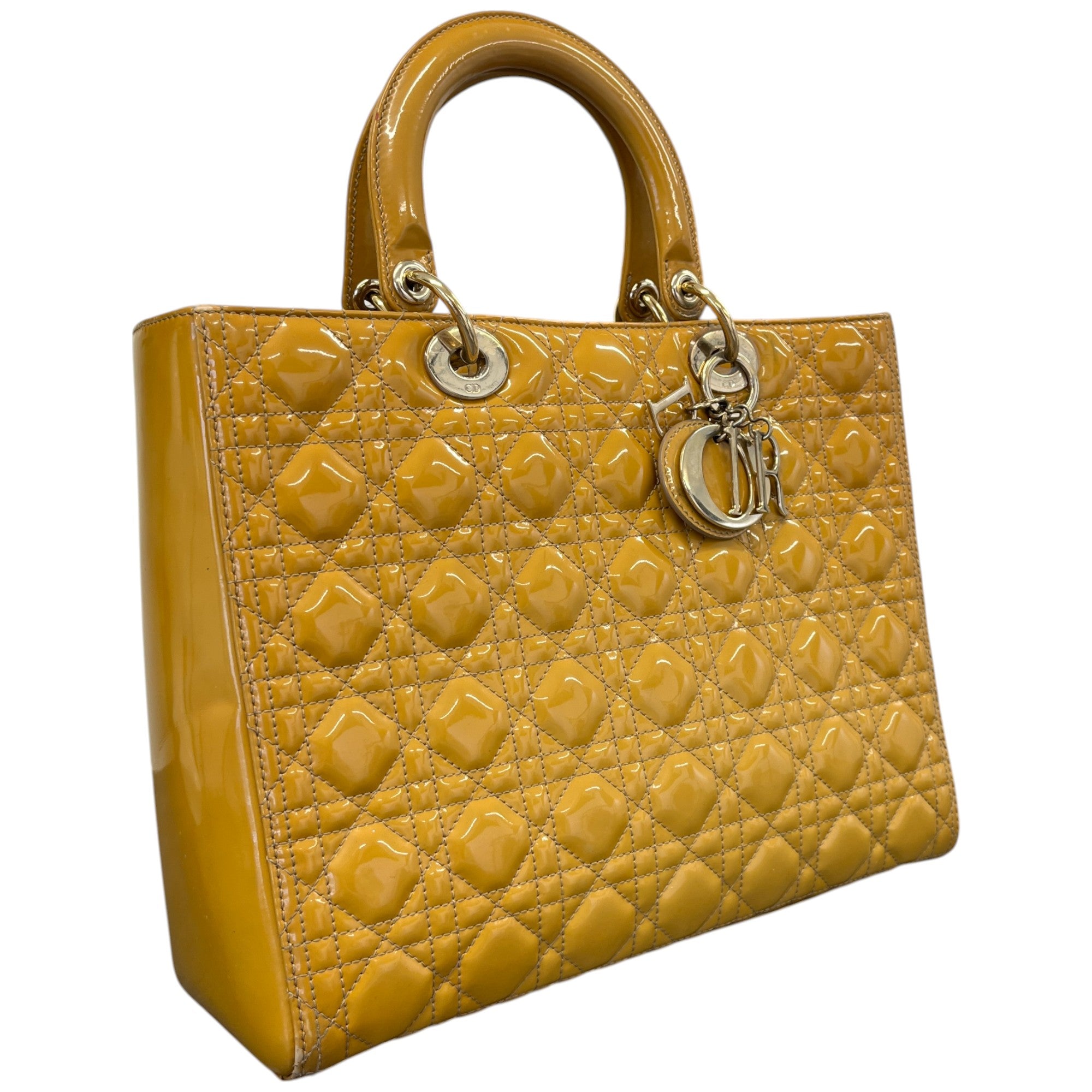 Women's Large Lady Handbag Yellow
