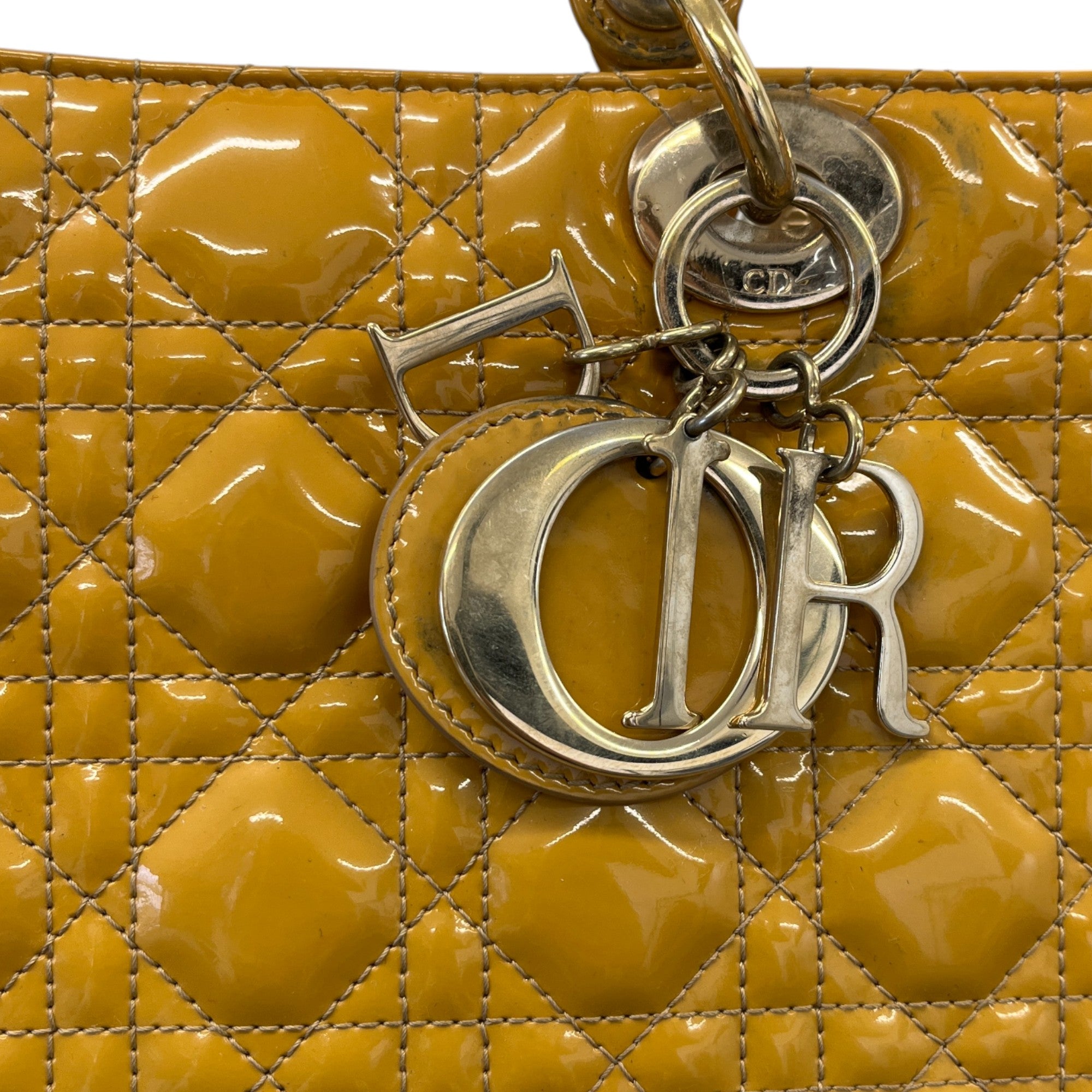 Women's Large Lady Handbag Yellow