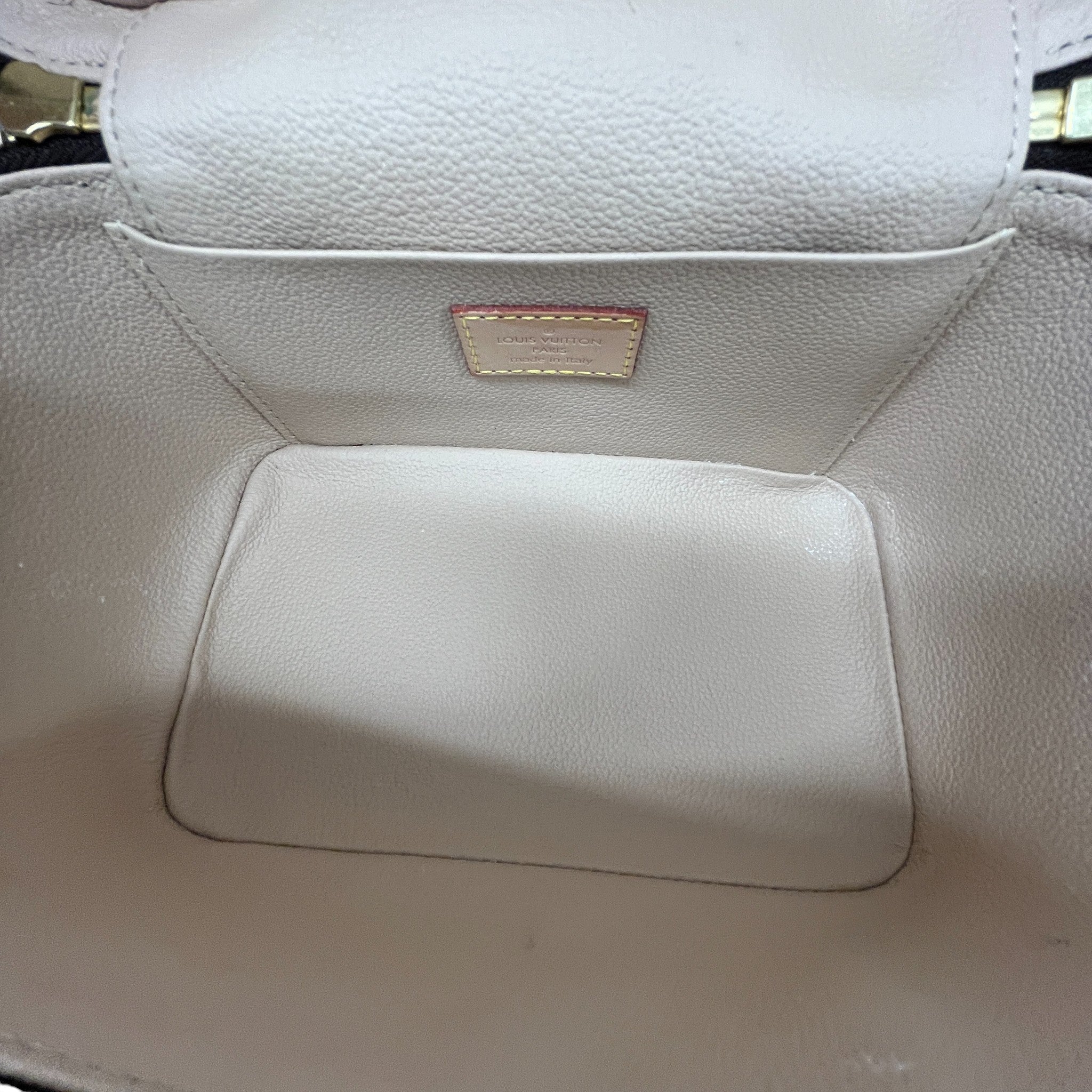 Women's Monogram Nice Mini Toiletry Bag Brown