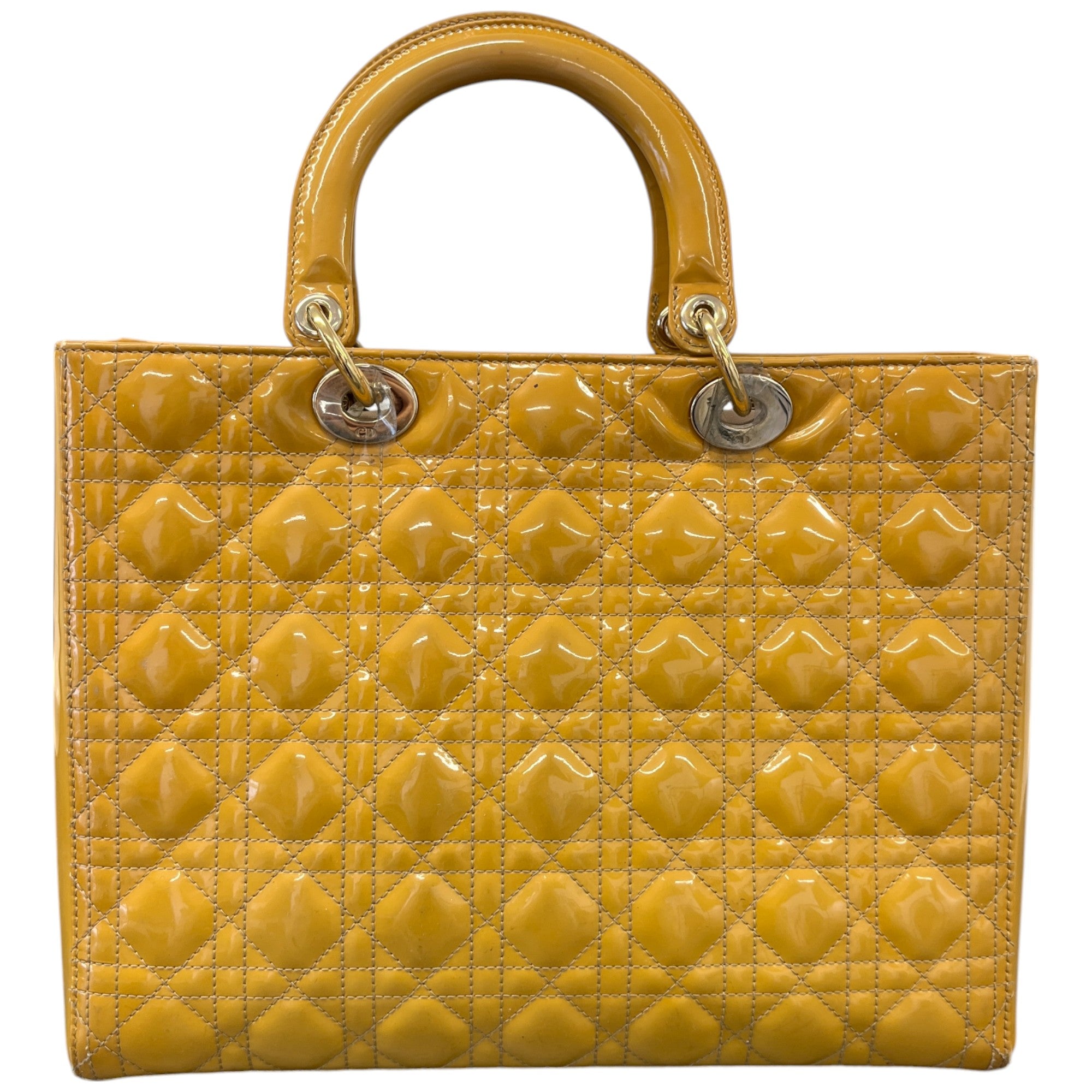 Women's Large Lady Handbag Yellow