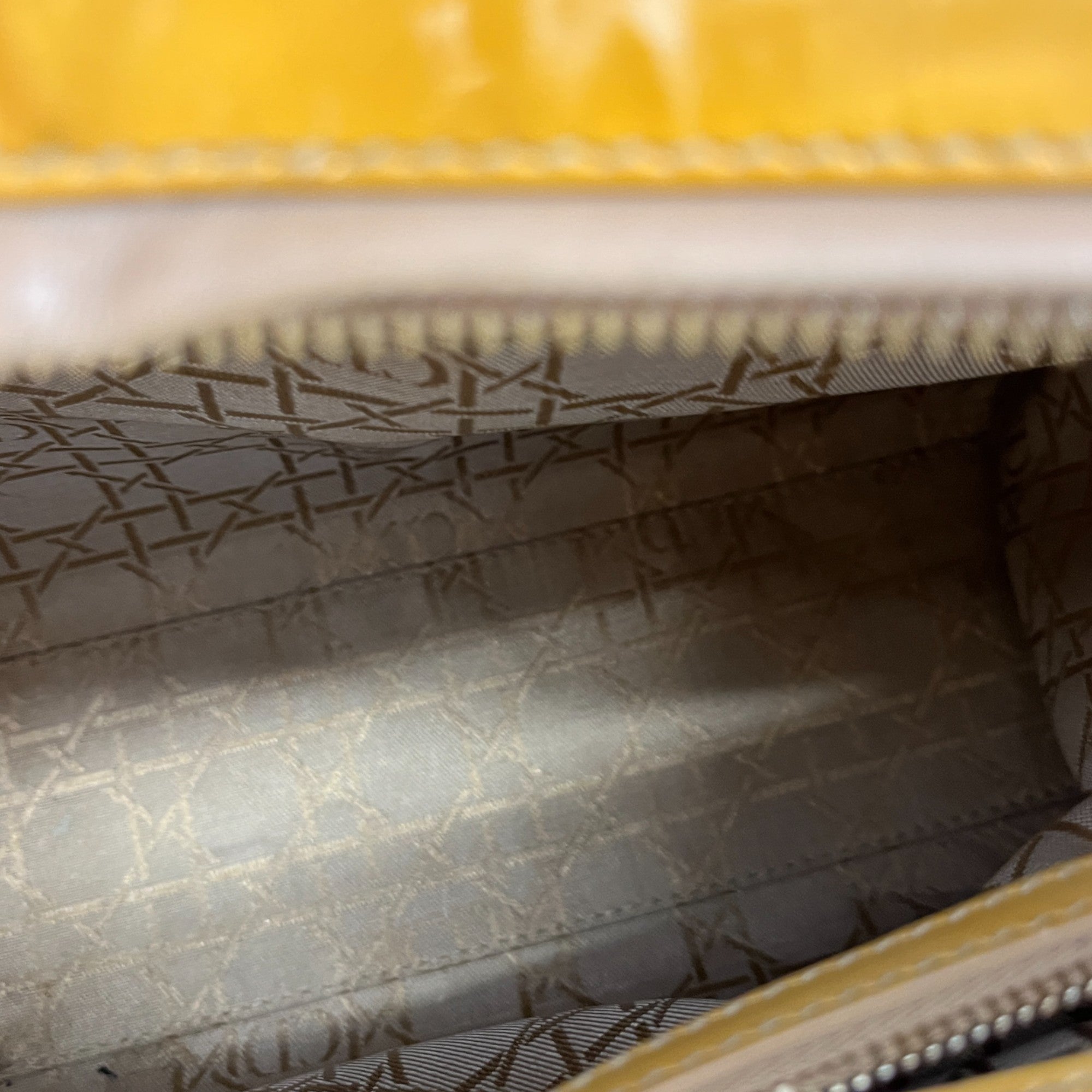 Women's Large Lady Handbag Yellow