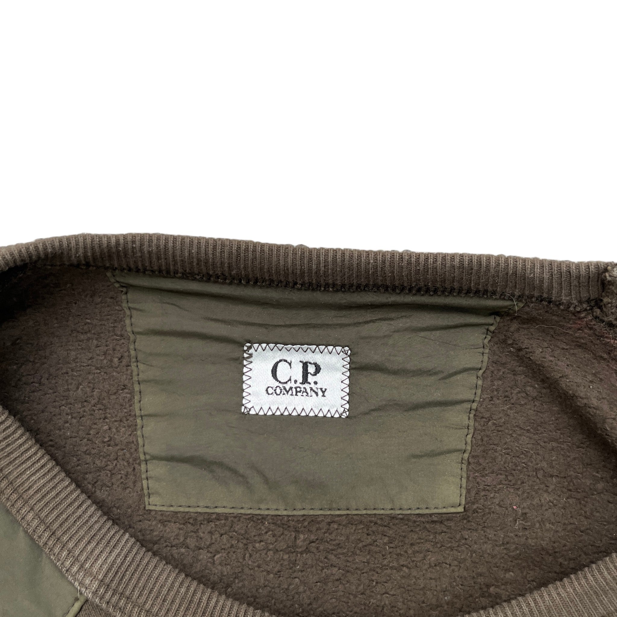 Men's Lens Sweatshirt Khaki Size XXL