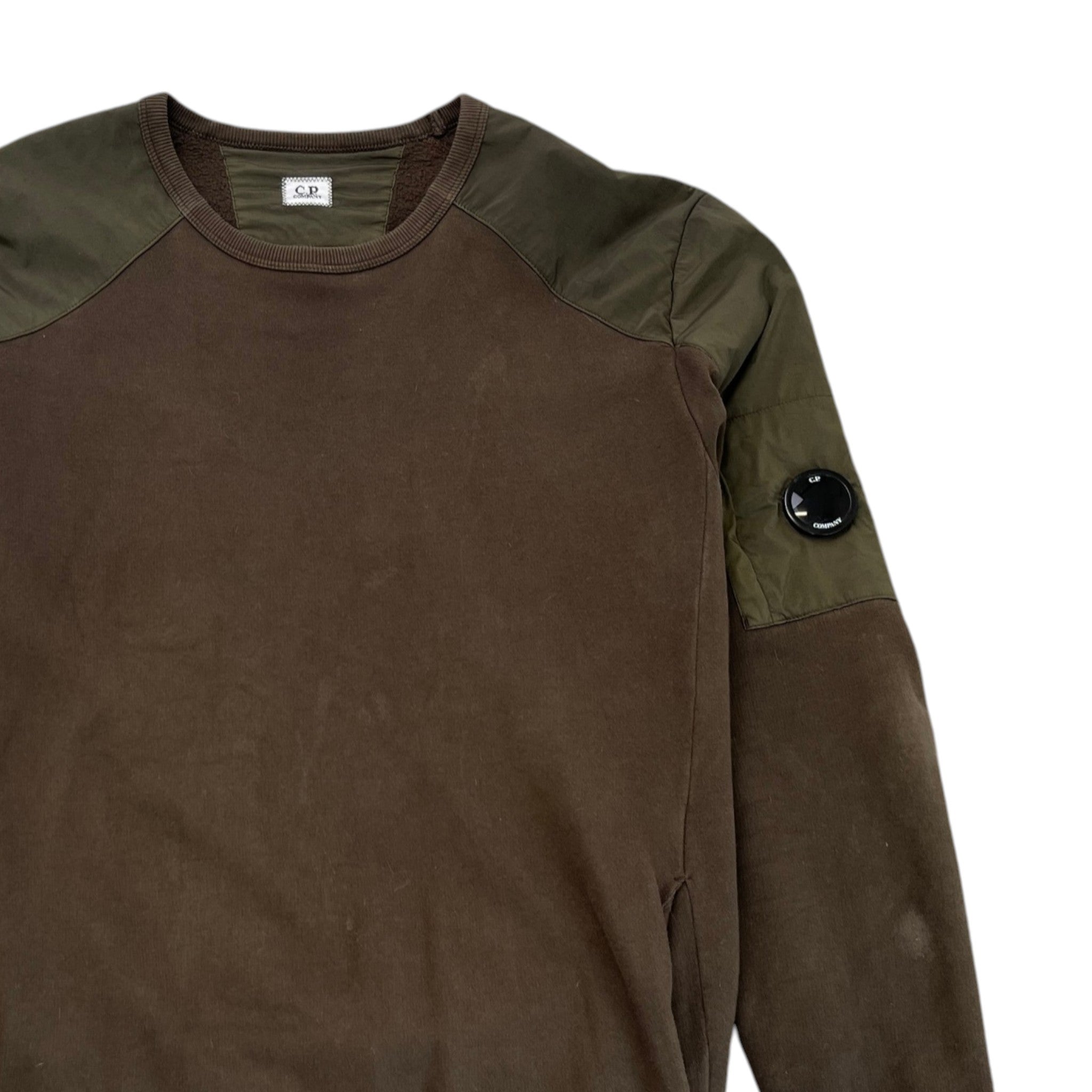 Men's Lens Sweatshirt Khaki Size XXL