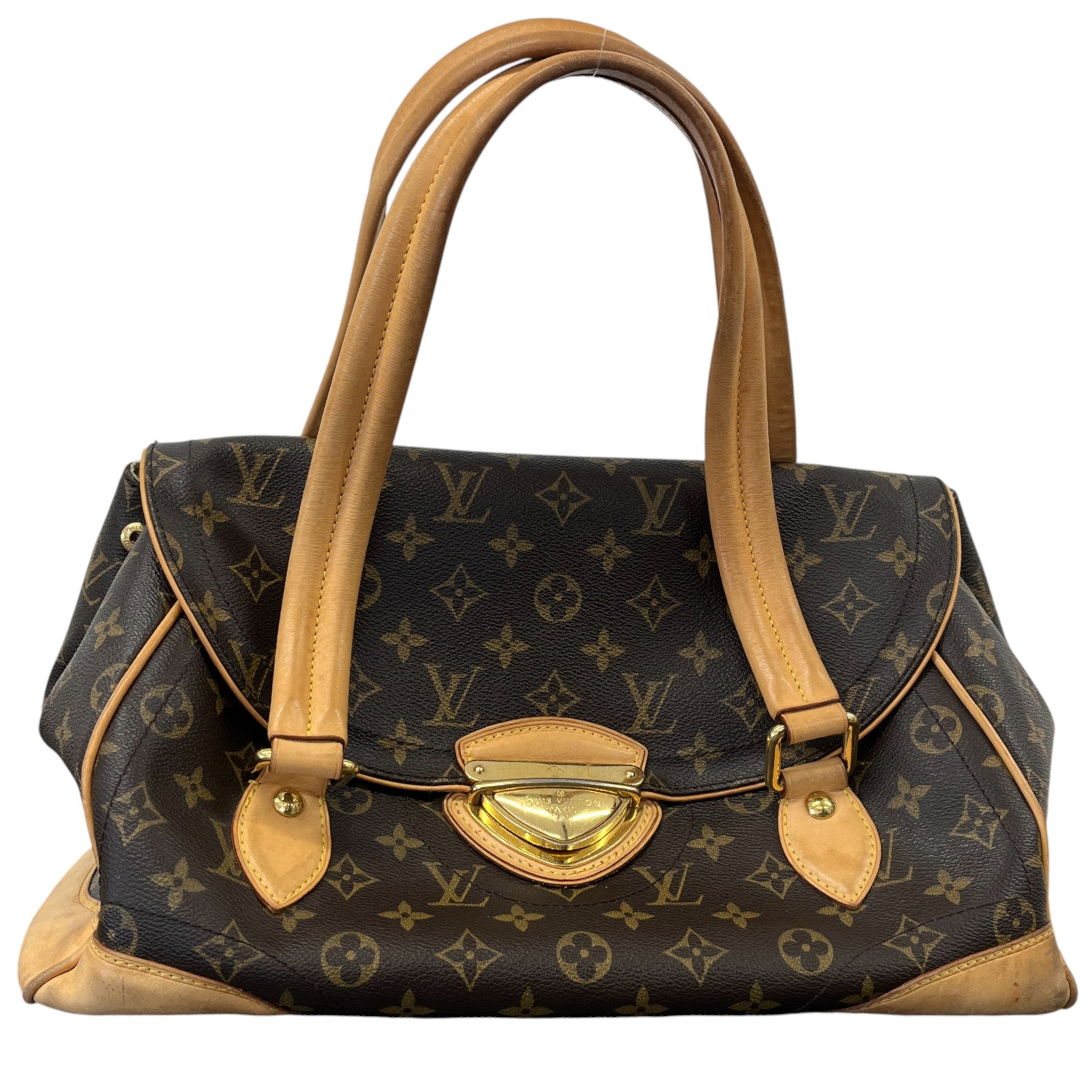 Women's Monogram Beverly Gm Handbag Brown