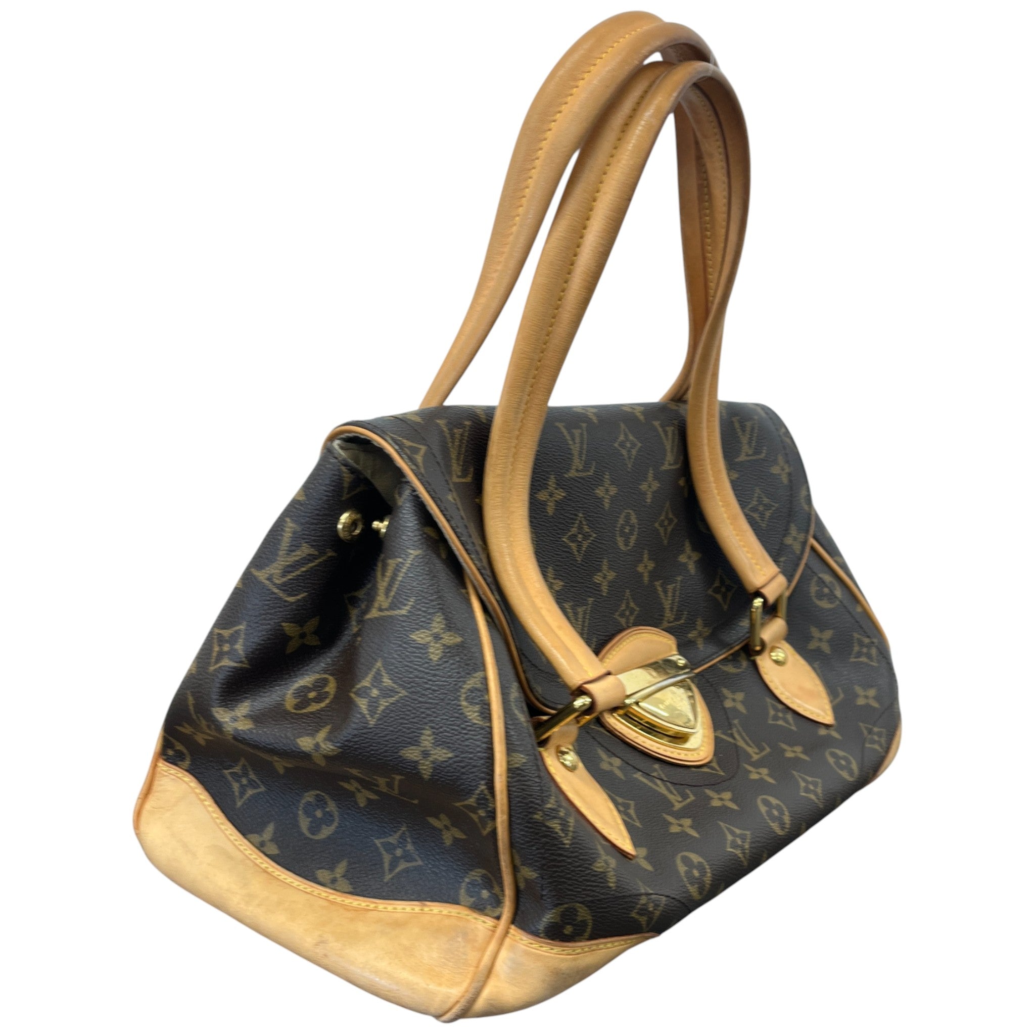Women's Monogram Beverly Gm Handbag Brown