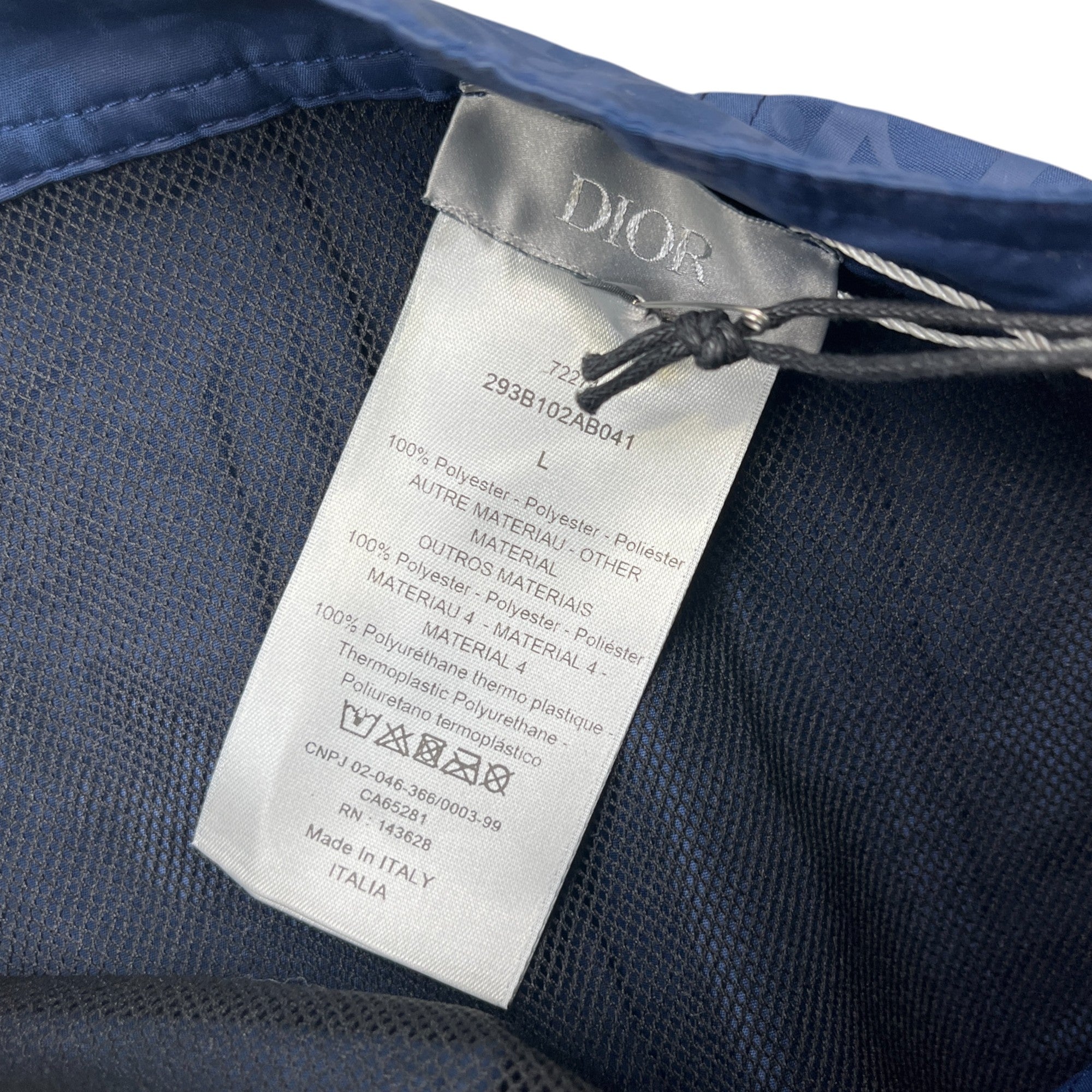 Men's Oblique Swim Shorts Navy Size L