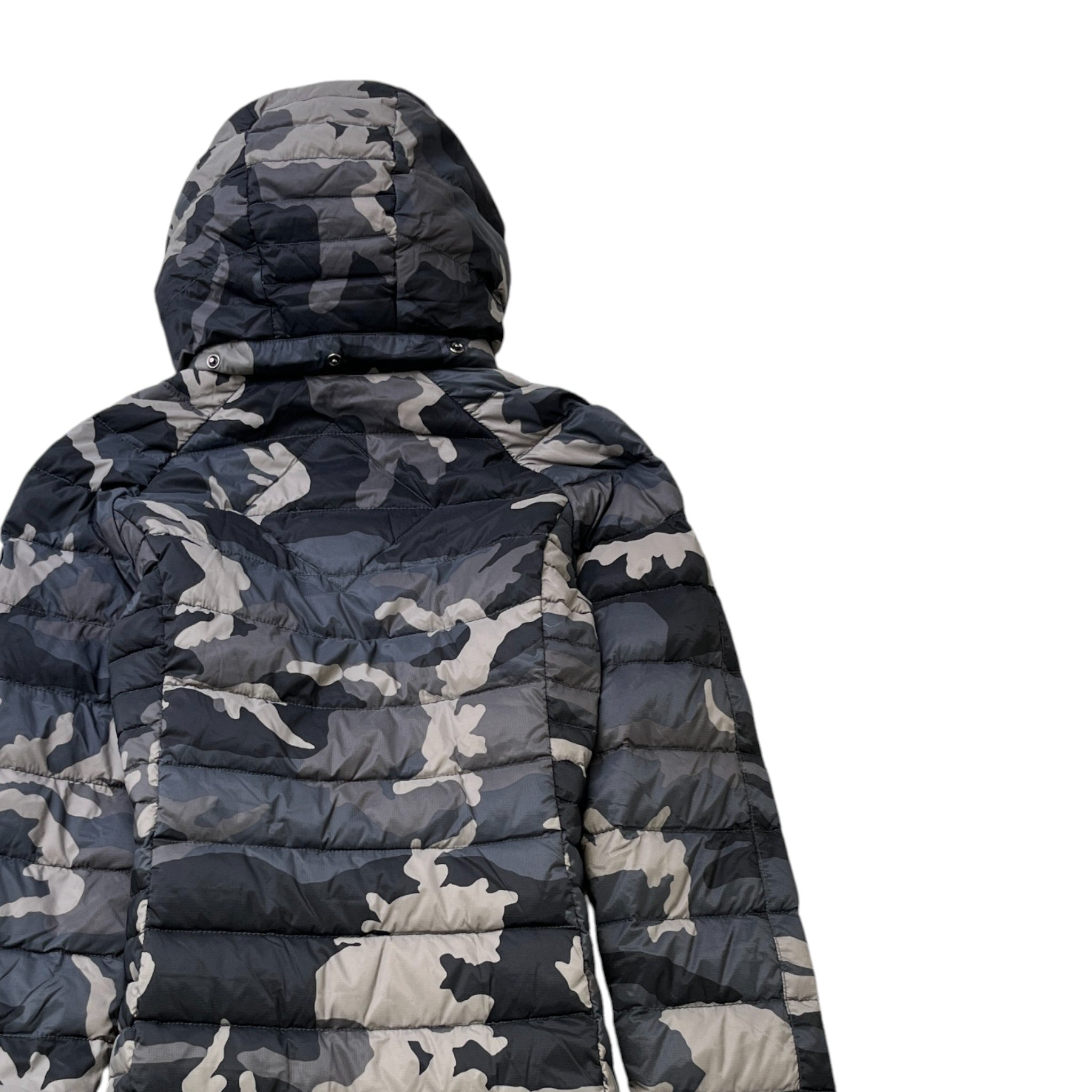 Women's Montgomery Camo Down Jacket Black Size M