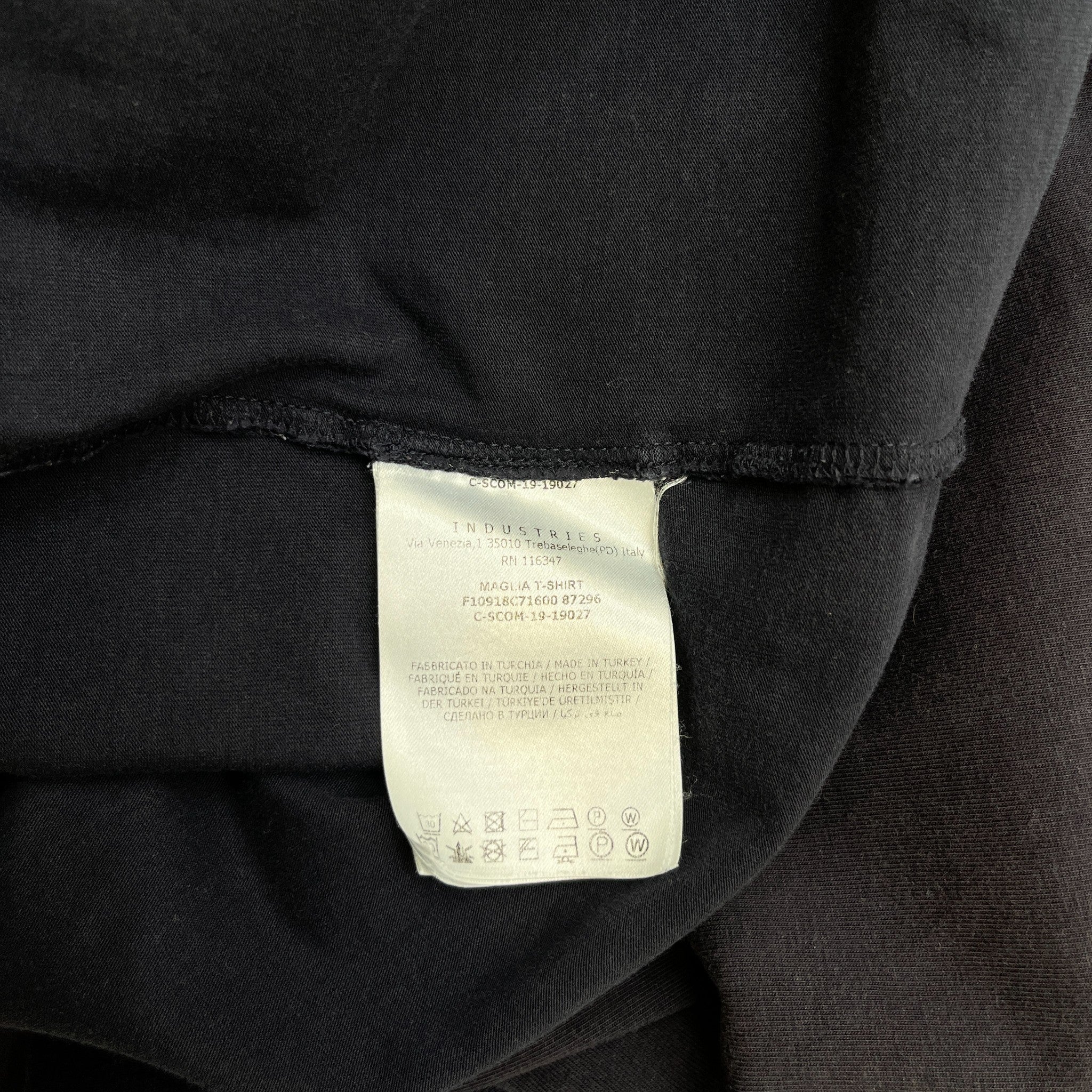 Men's Maglia T-Shirt Navy Size XL