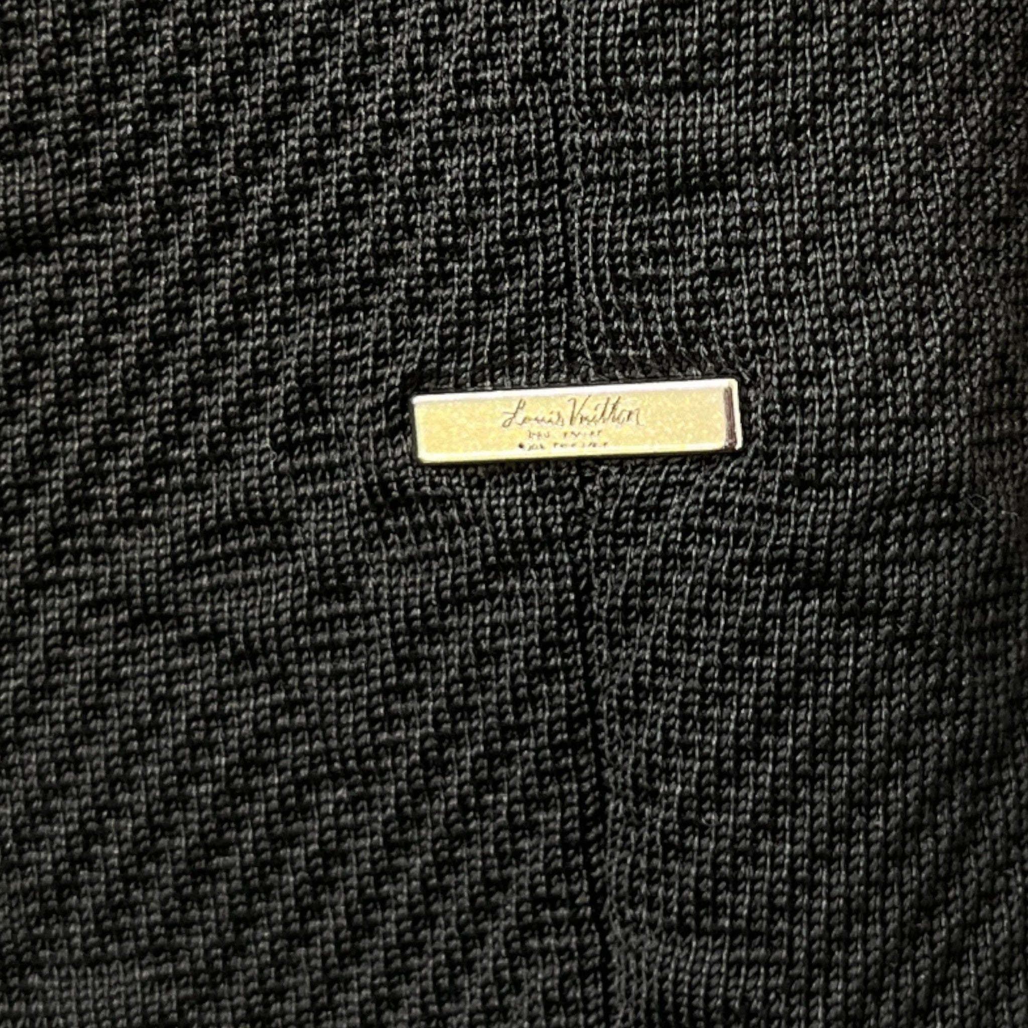 Men's Monogram Technical Track Jacket Black Size L