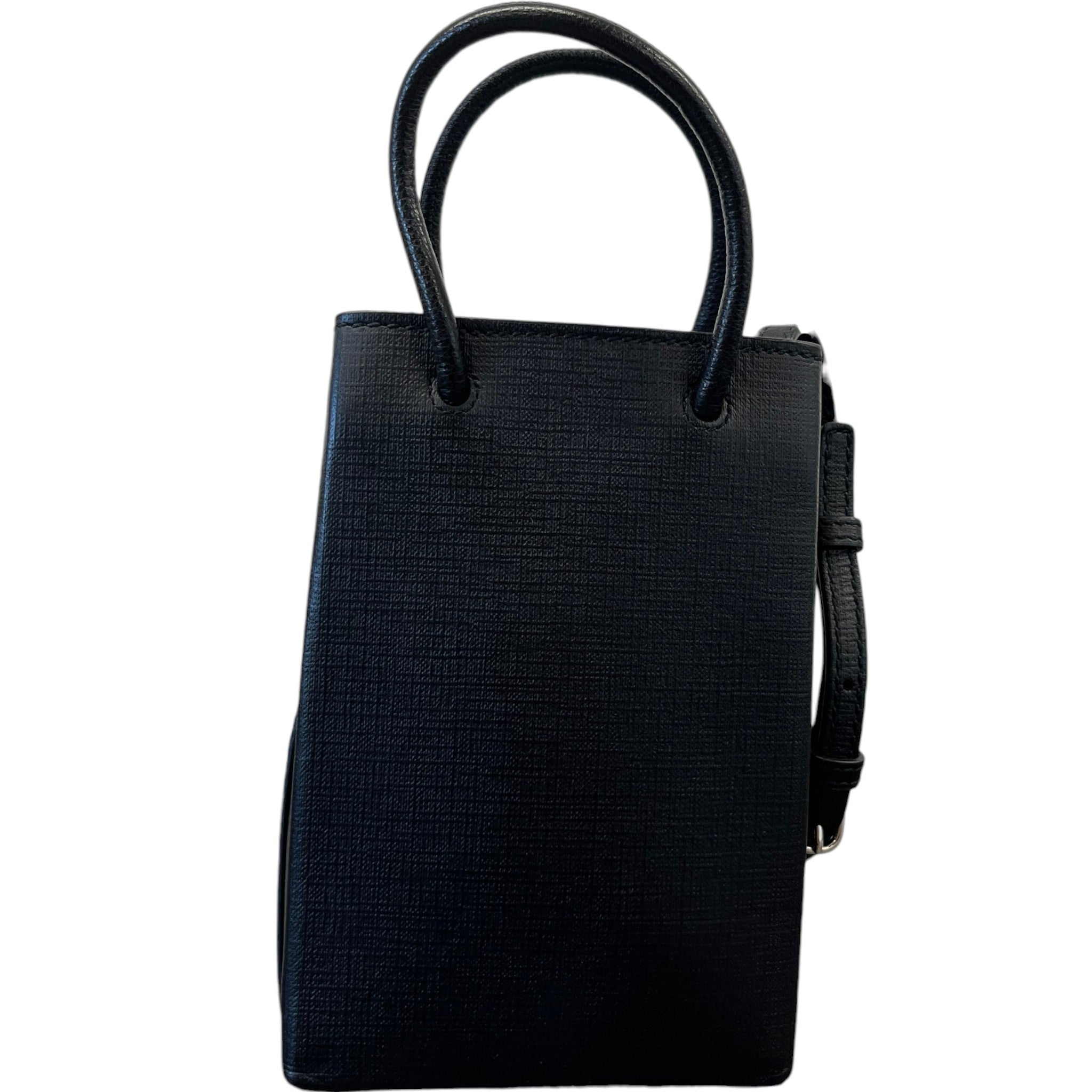 Women's Shopping Phone Pouch Bag Black