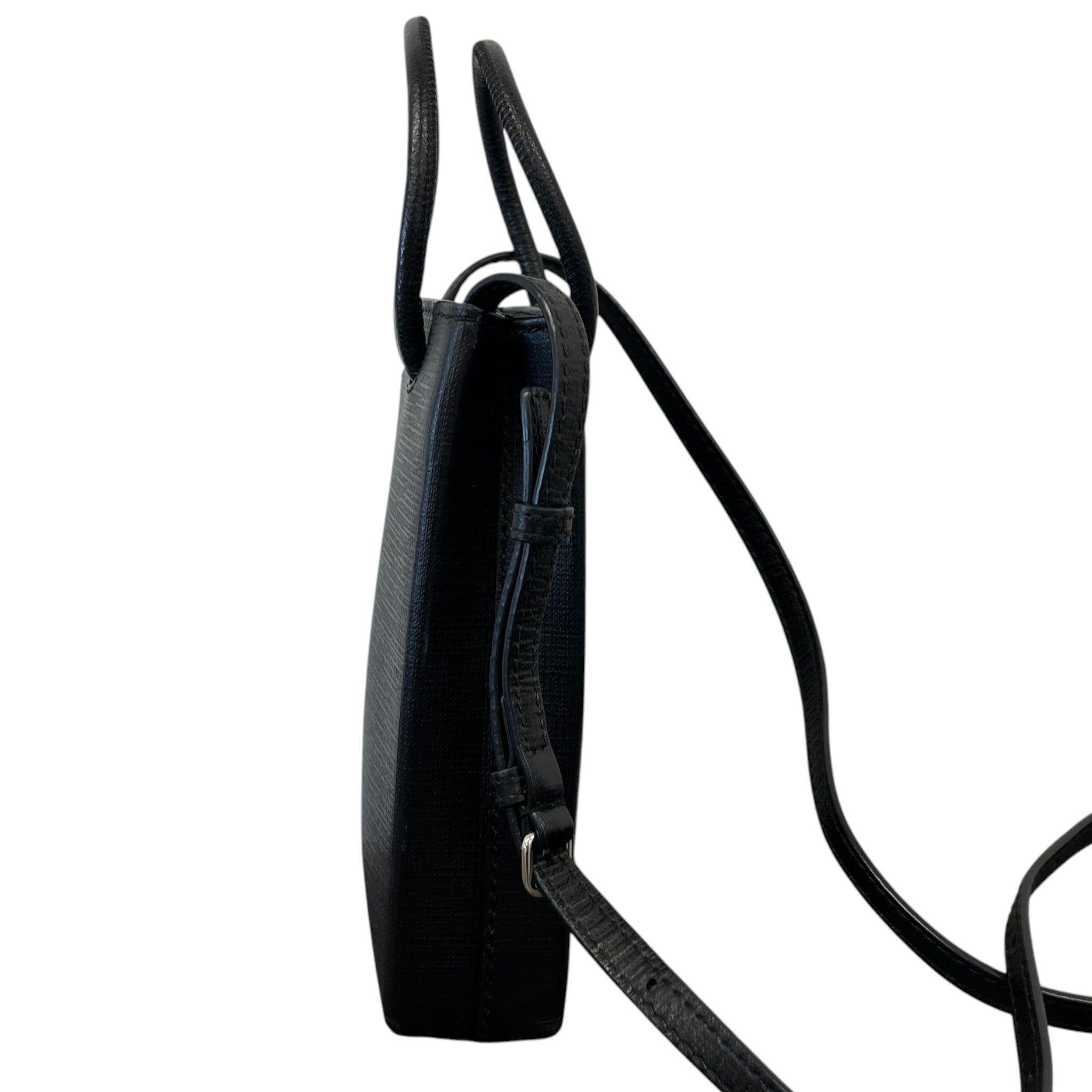 Women's Shopping Phone Pouch Bag Black