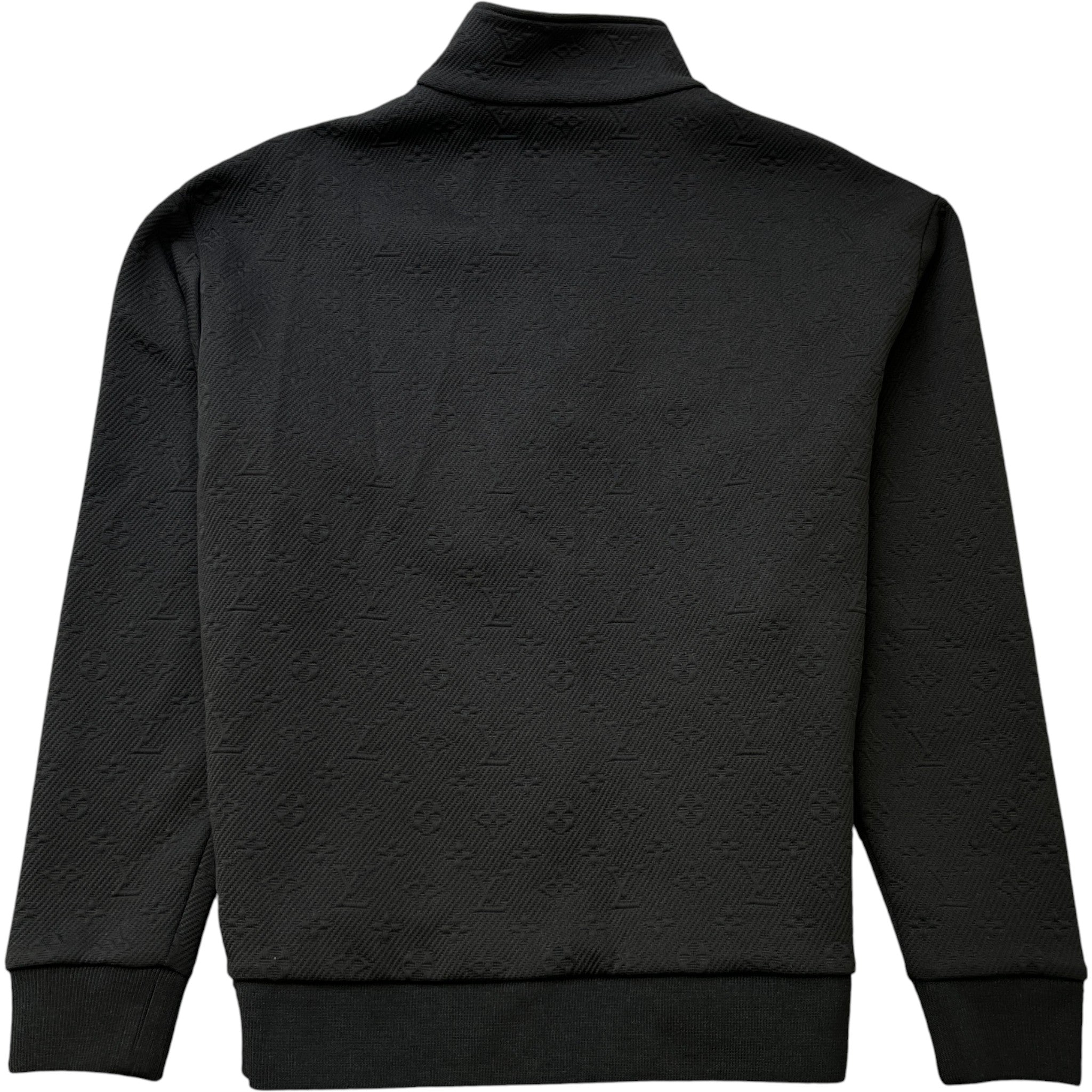 Men's Monogram Technical Track Jacket Black Size L