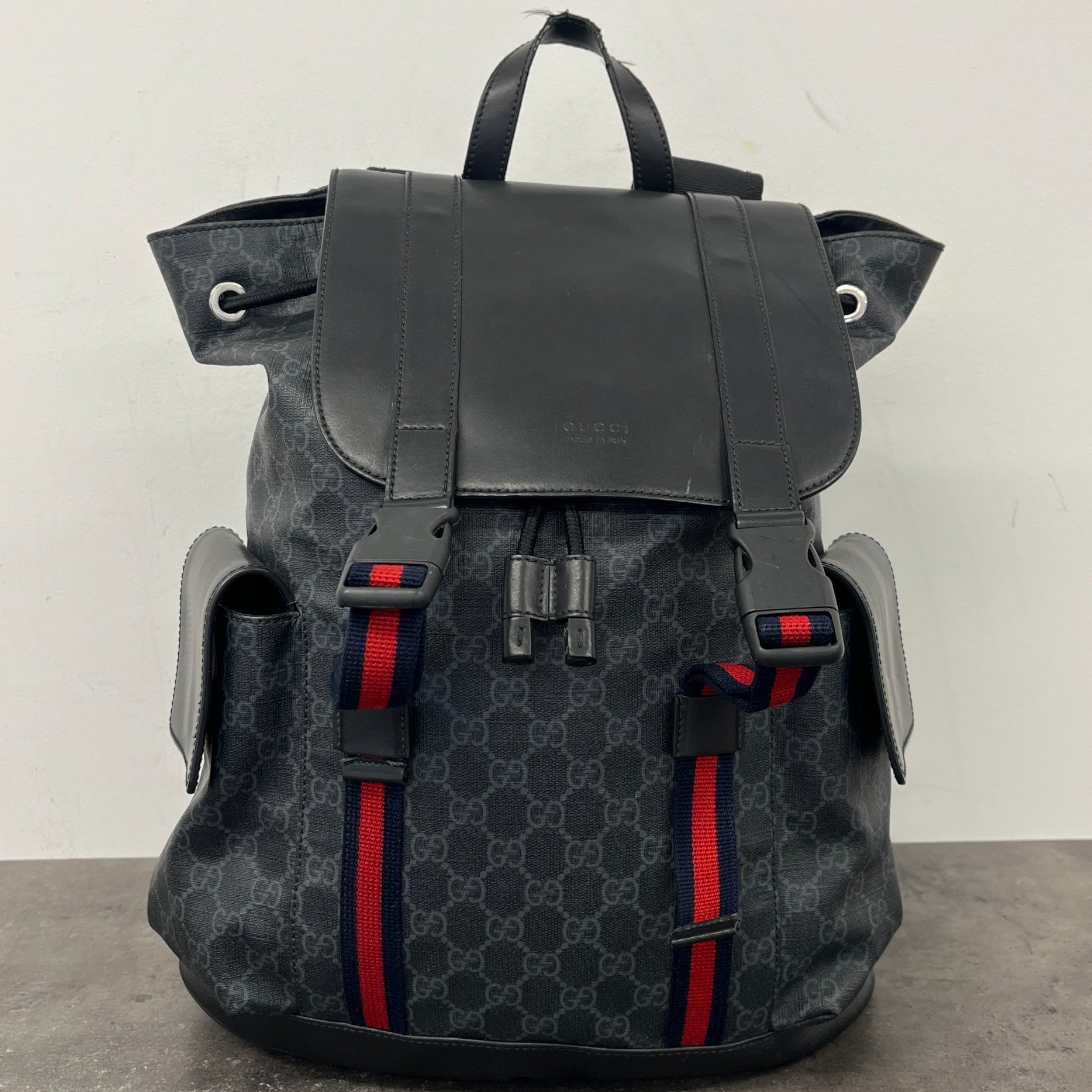 Men's Gg Supreme Backpack Black